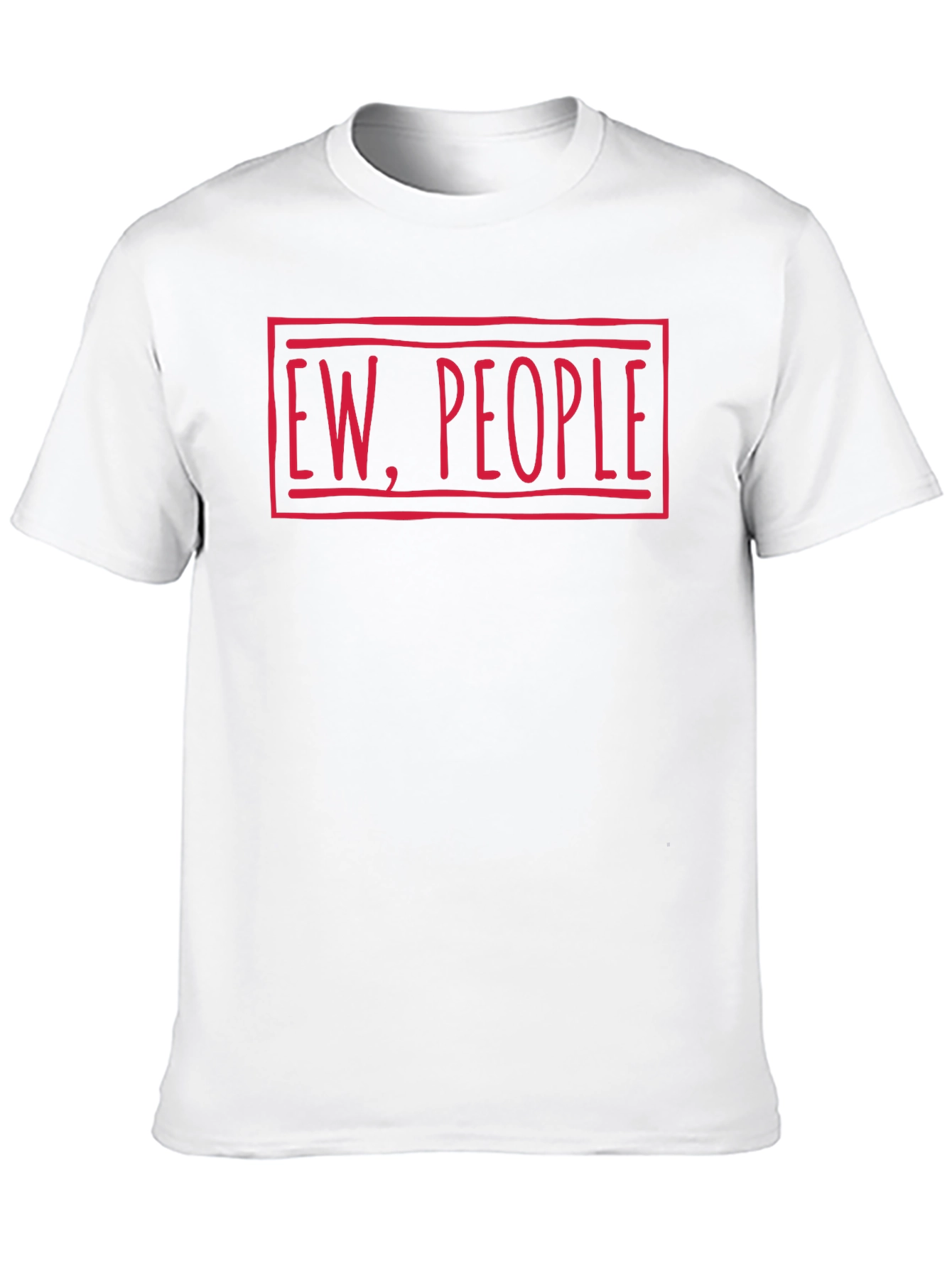 Ew People Graphic Tee - Unisex Black T-Shirt