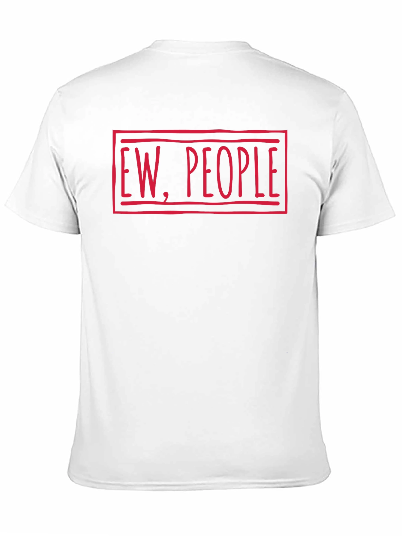 Ew People Graphic Tee - Unisex Black T-Shirt