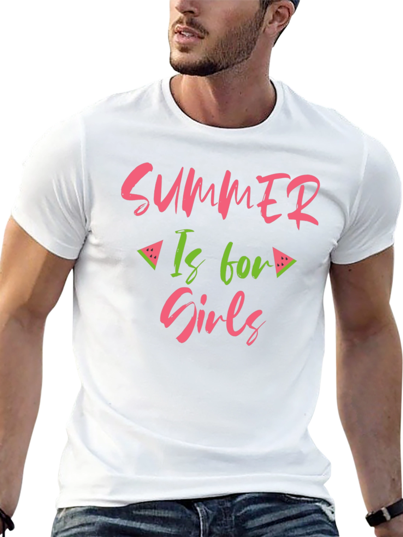 Summer is for Girls Graphic T-Shirt