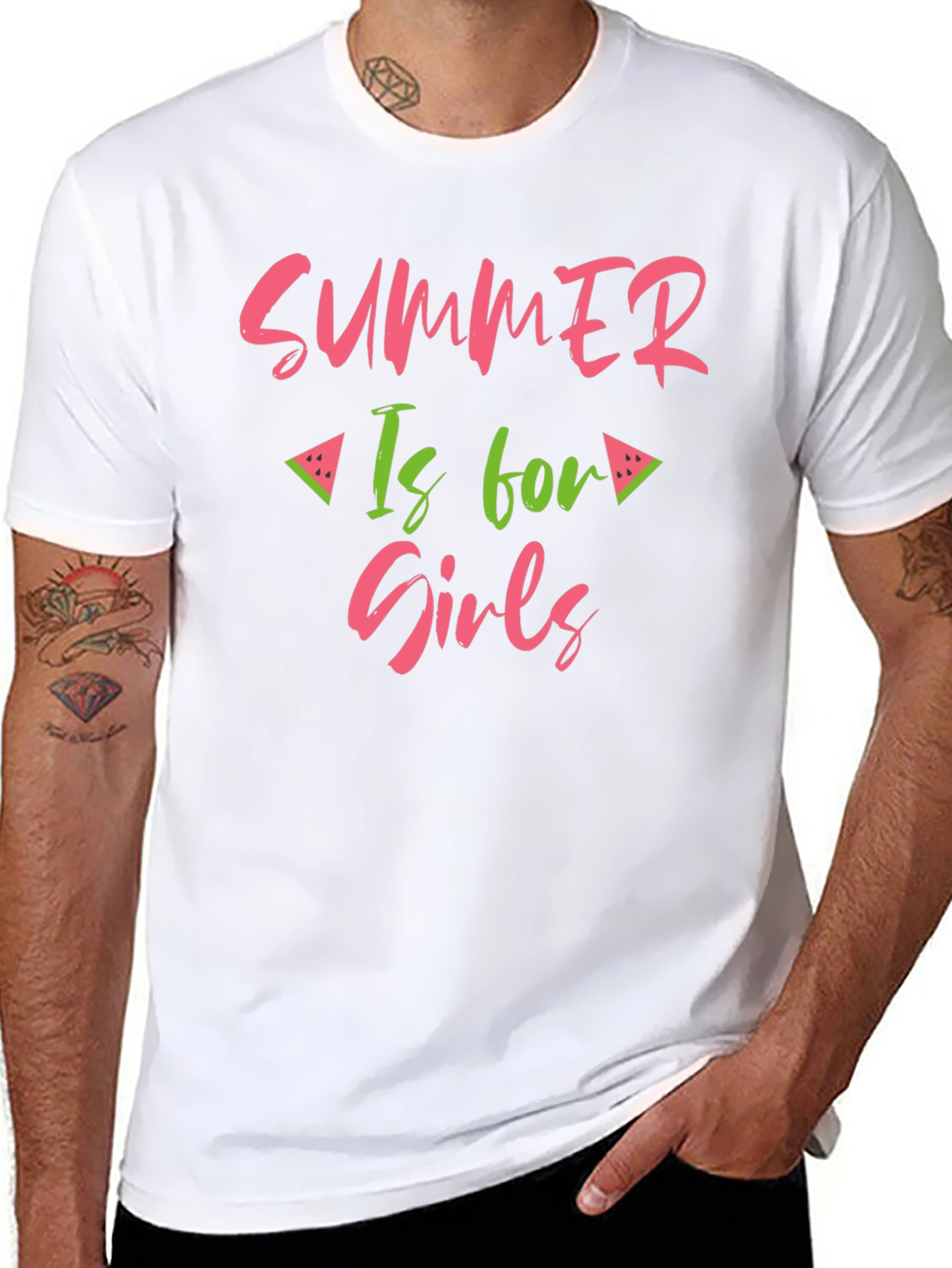 Summer is for Girls Graphic T-Shirt