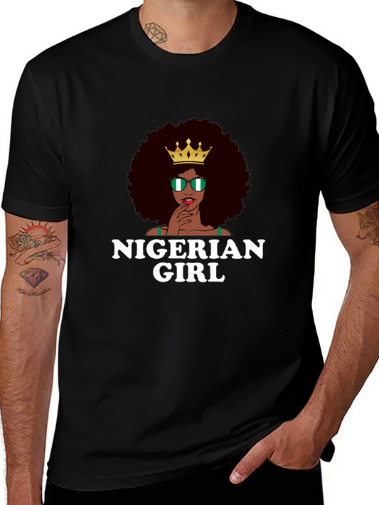 Nigerian Girl T-Shirt - Afro Queen Tee