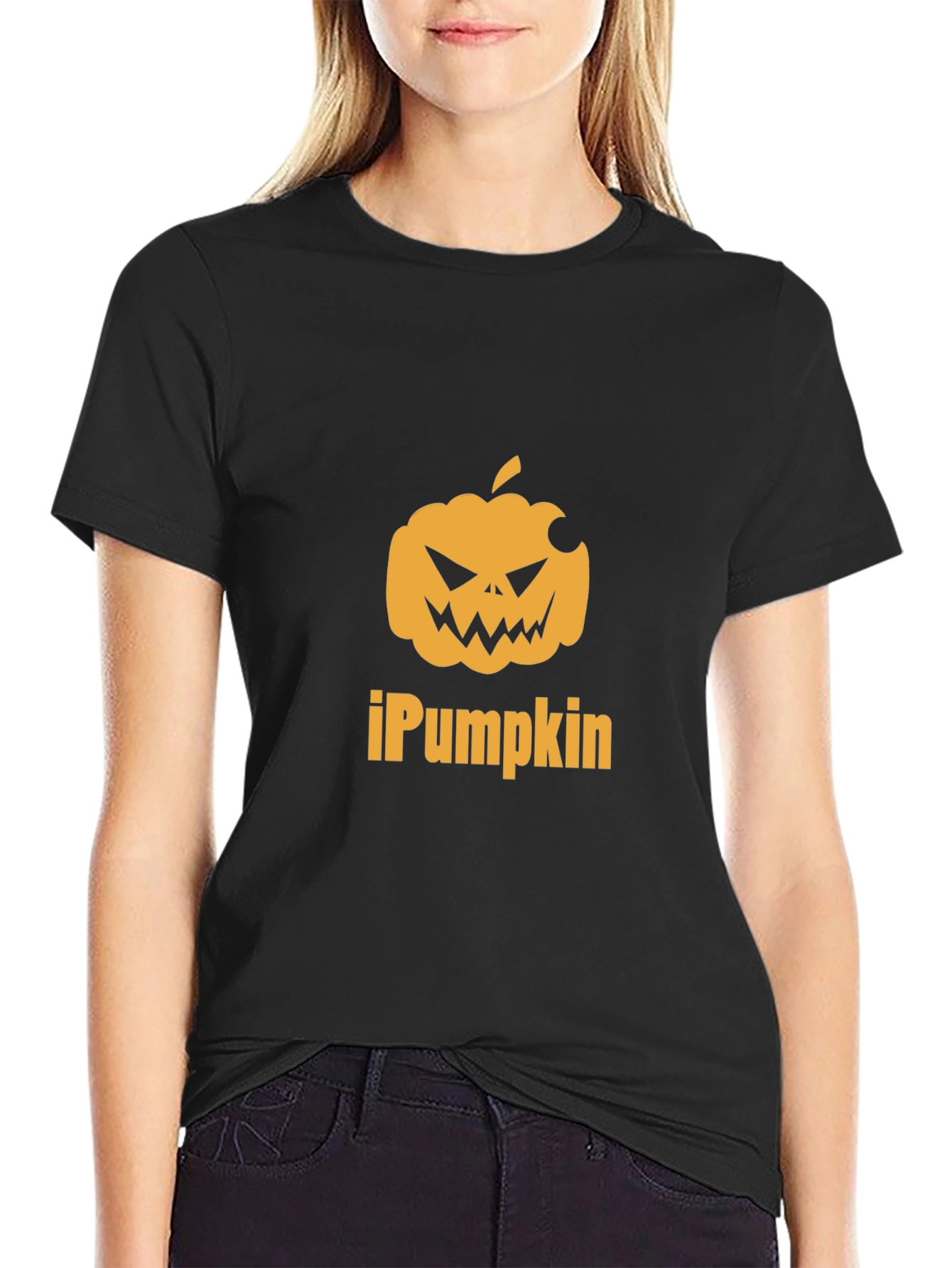 iPumpkin Graphic Tee - Halloween Fun!