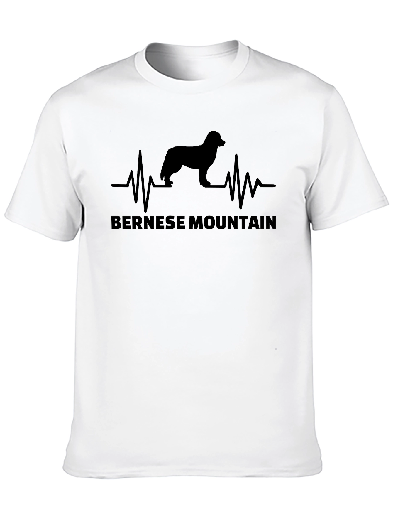 Bernese Mountain Dog Heartbeat T-Shirt
