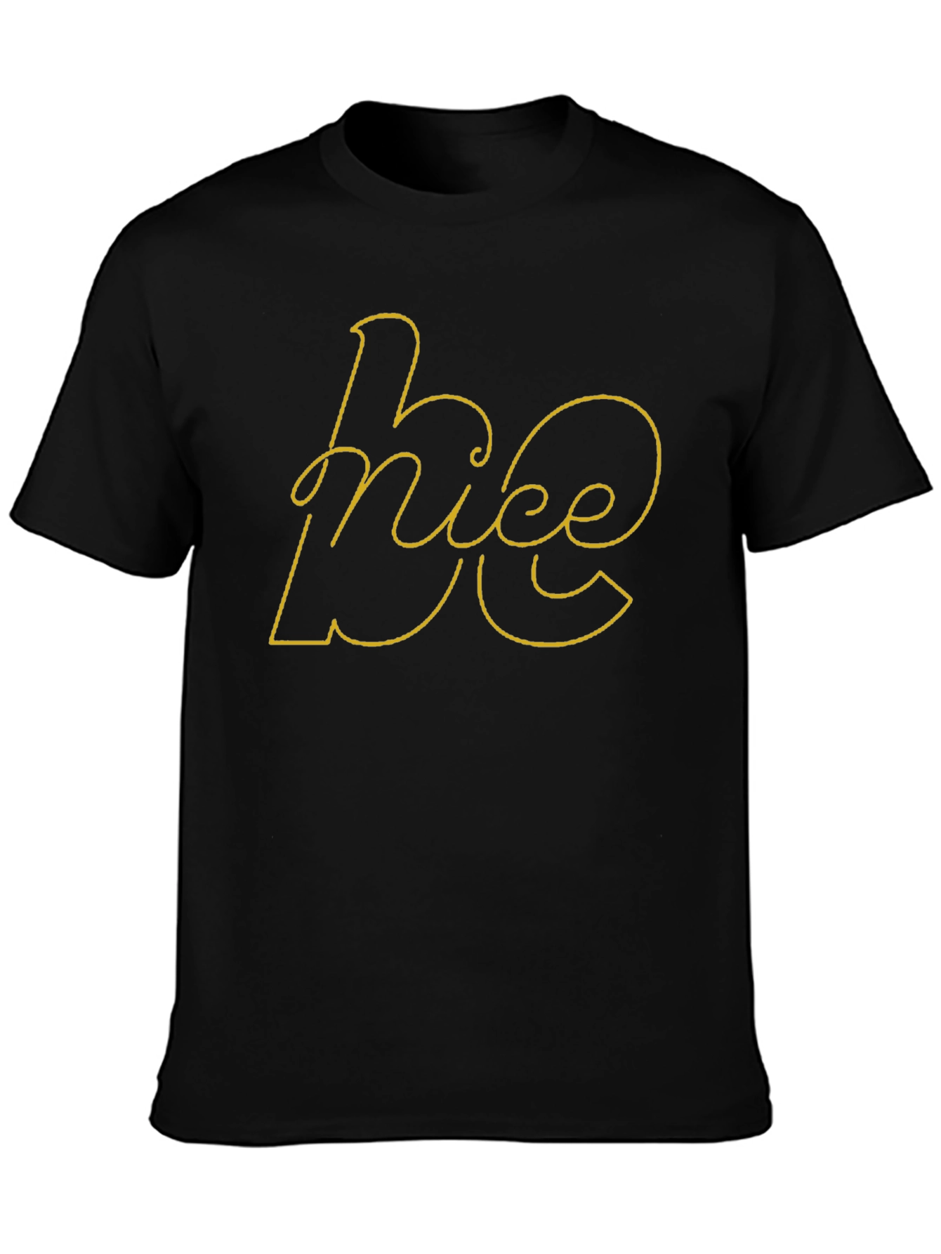 KC Nice Graphic Black Tee