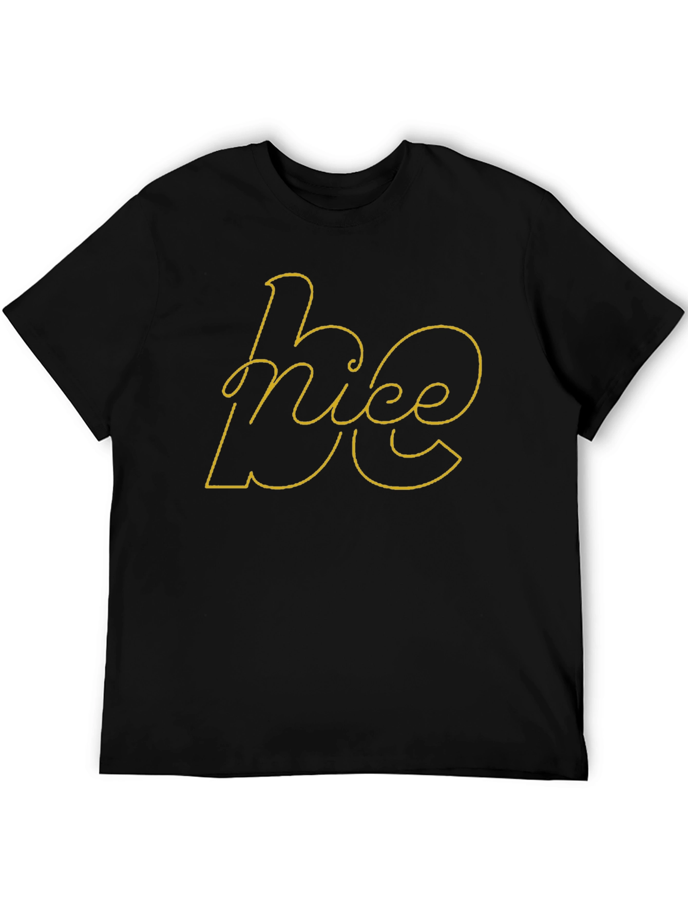 KC Nice Graphic Black Tee