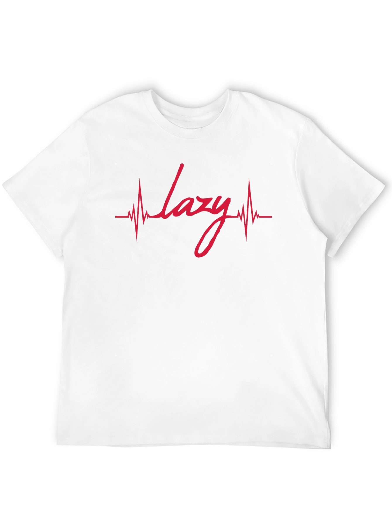 Lazy Heartbeat T-Shirt - Funny Graphic Tee