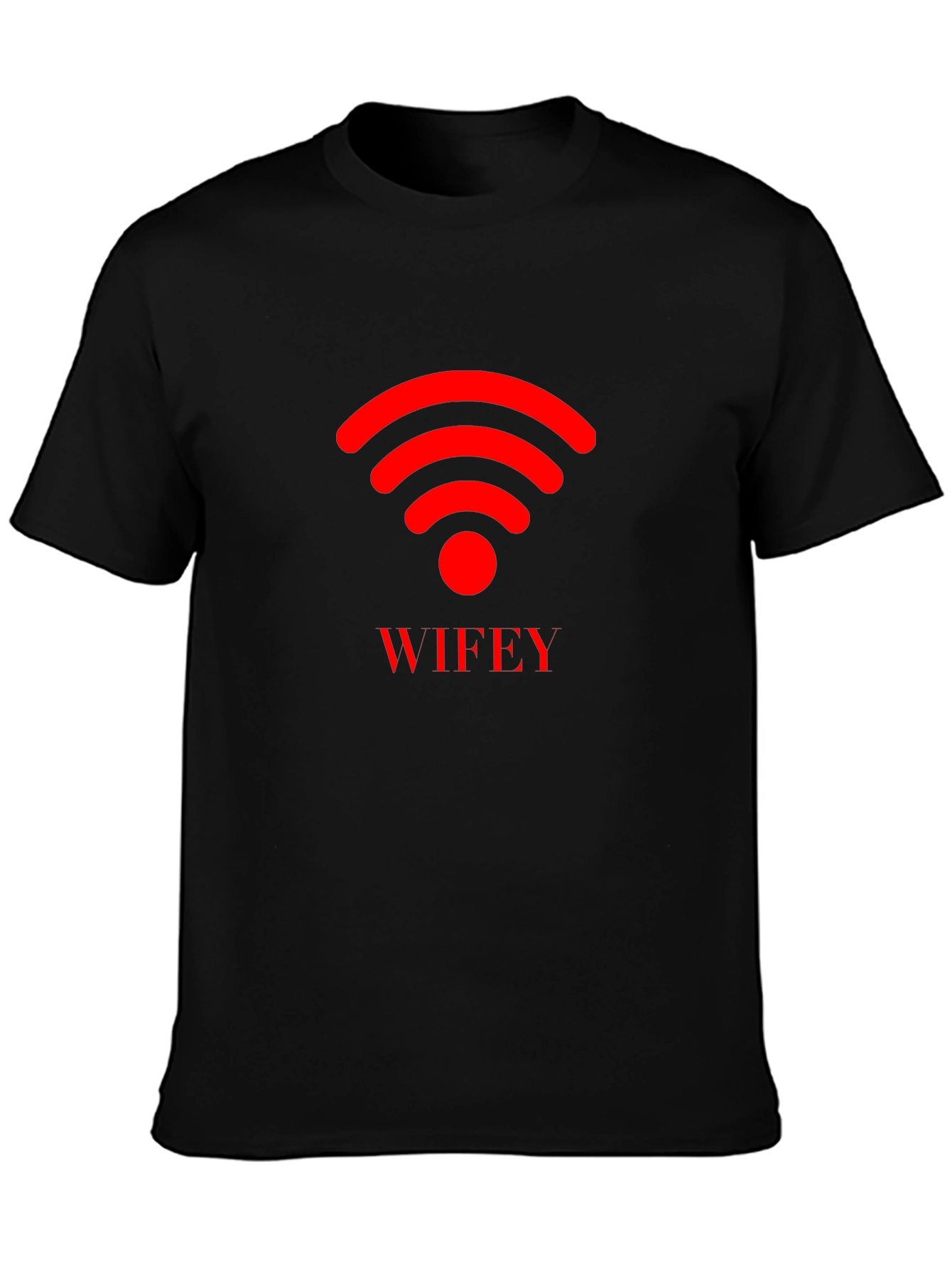 Wifey Graphic Tee - Black