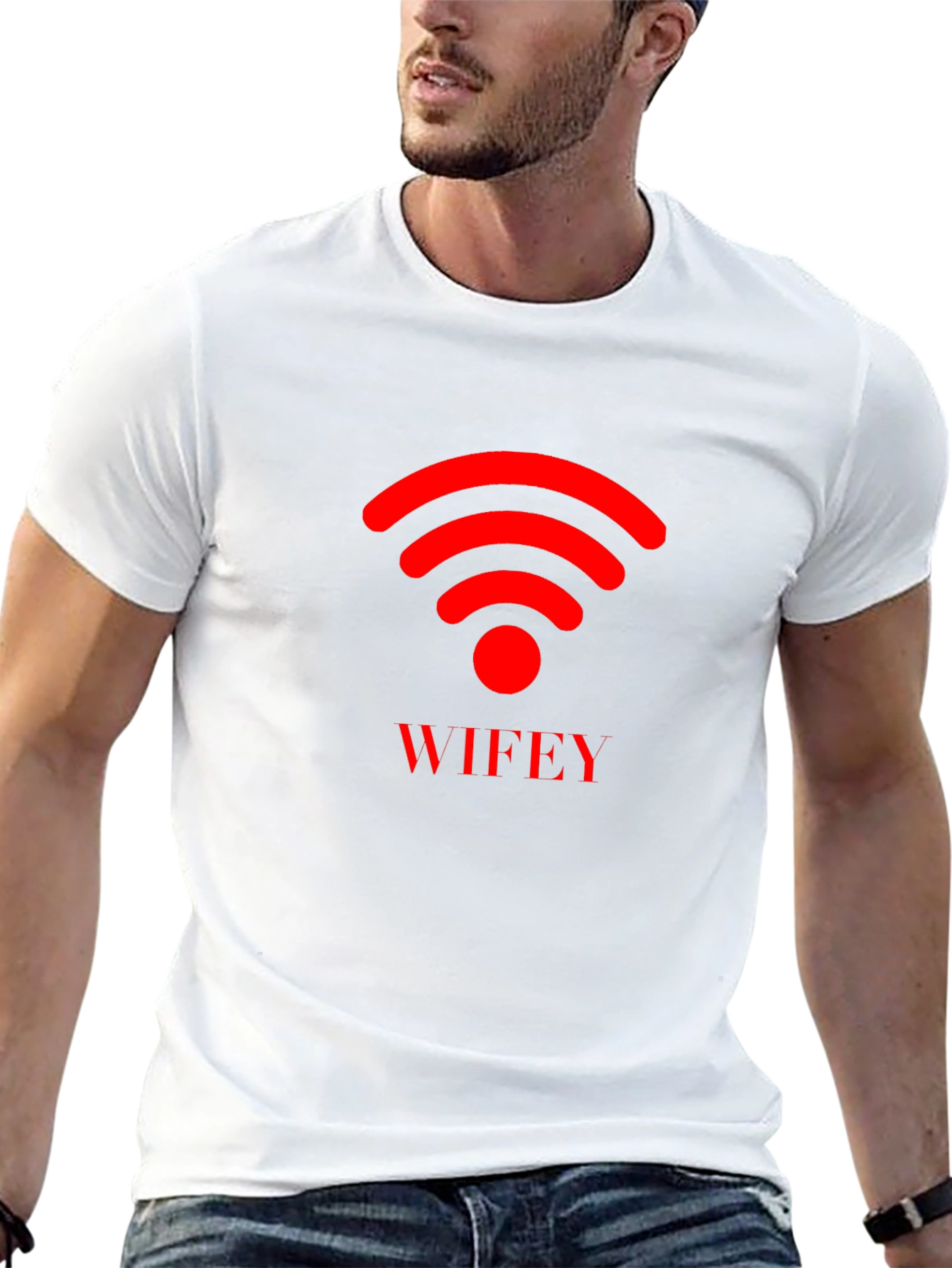 Wifey Graphic Tee - Black