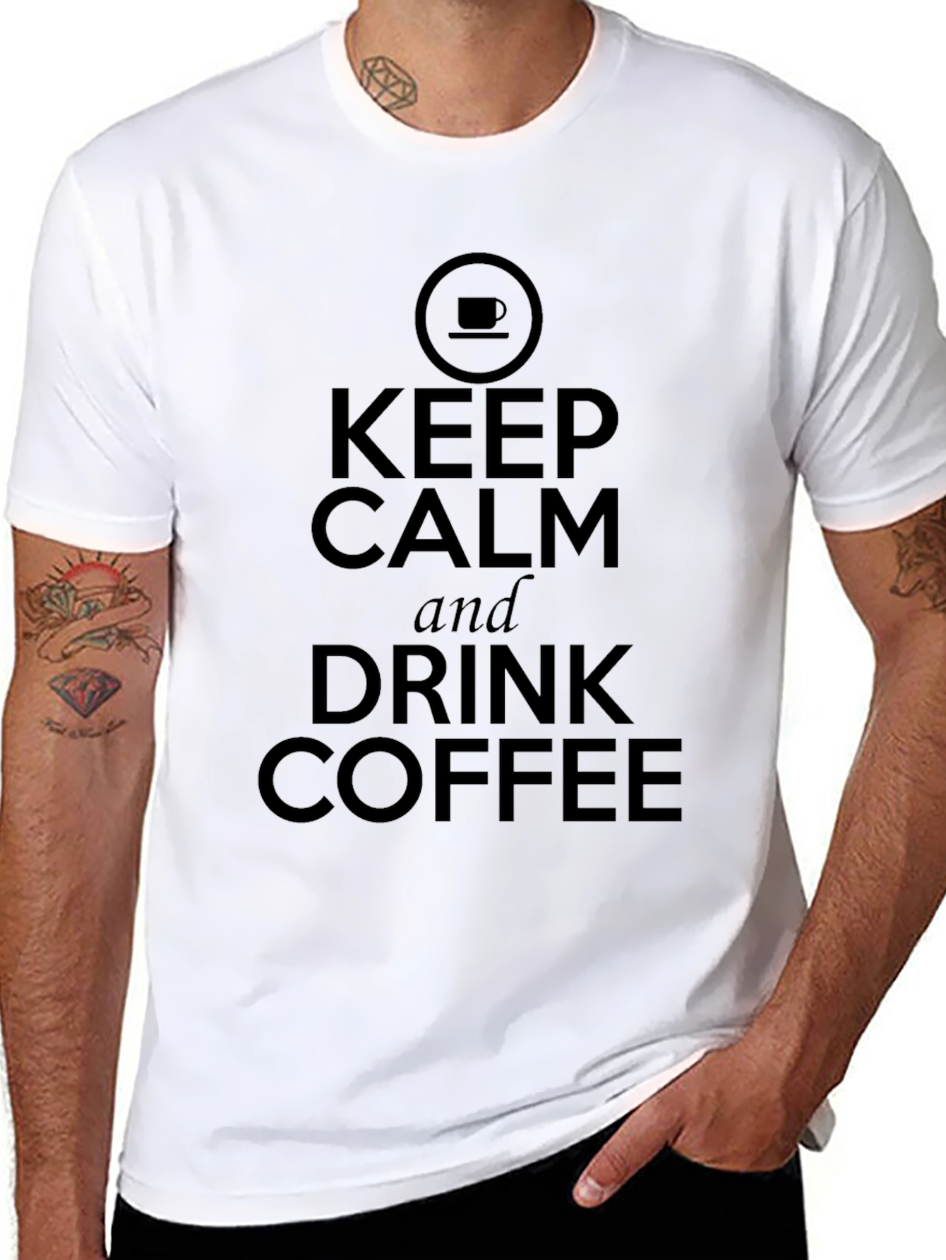 Keep Calm & Drink Coffee T-Shirt