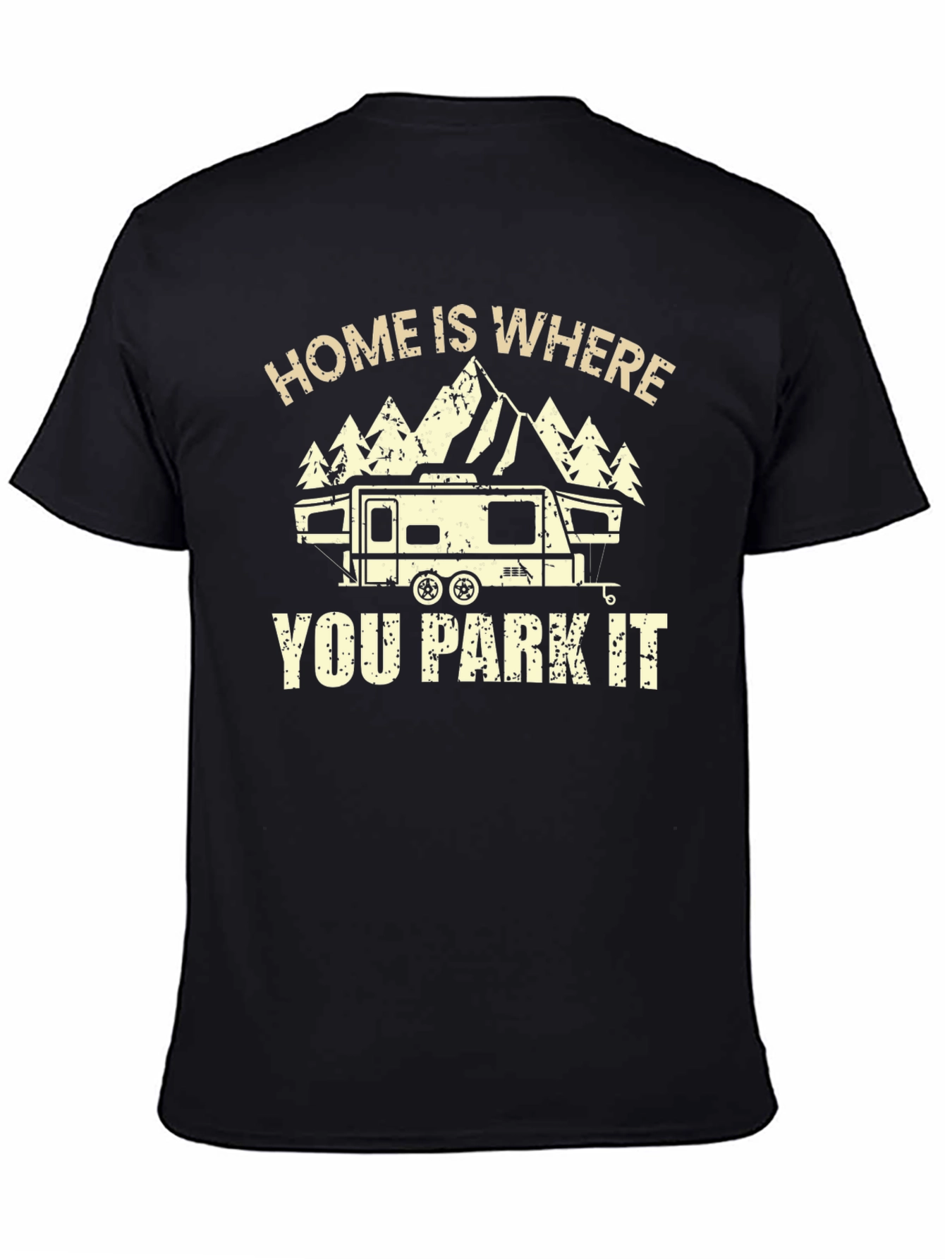 Home is Where You Park It RV Camping T-Shirt