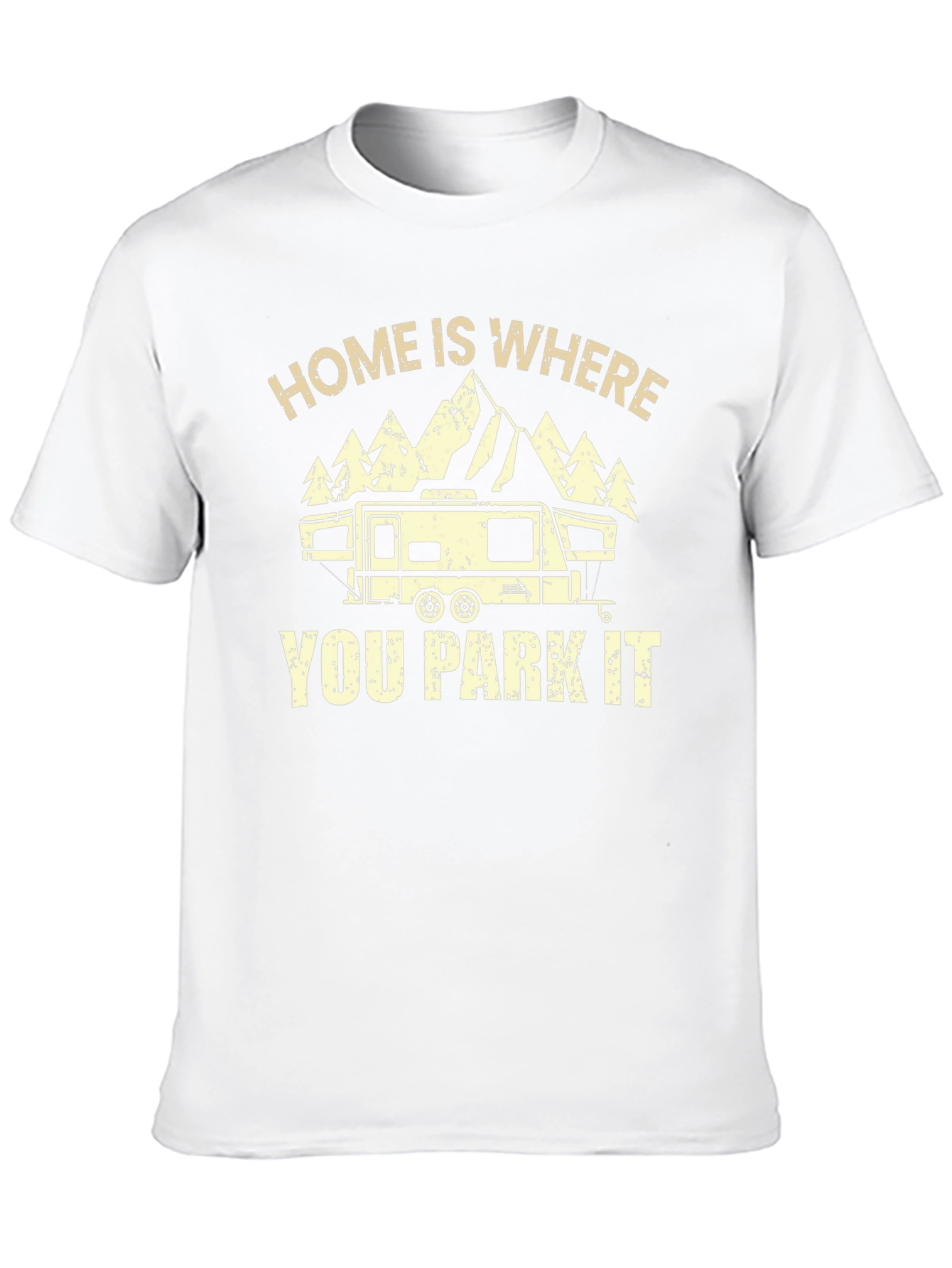 Home is Where You Park It RV Camping T-Shirt