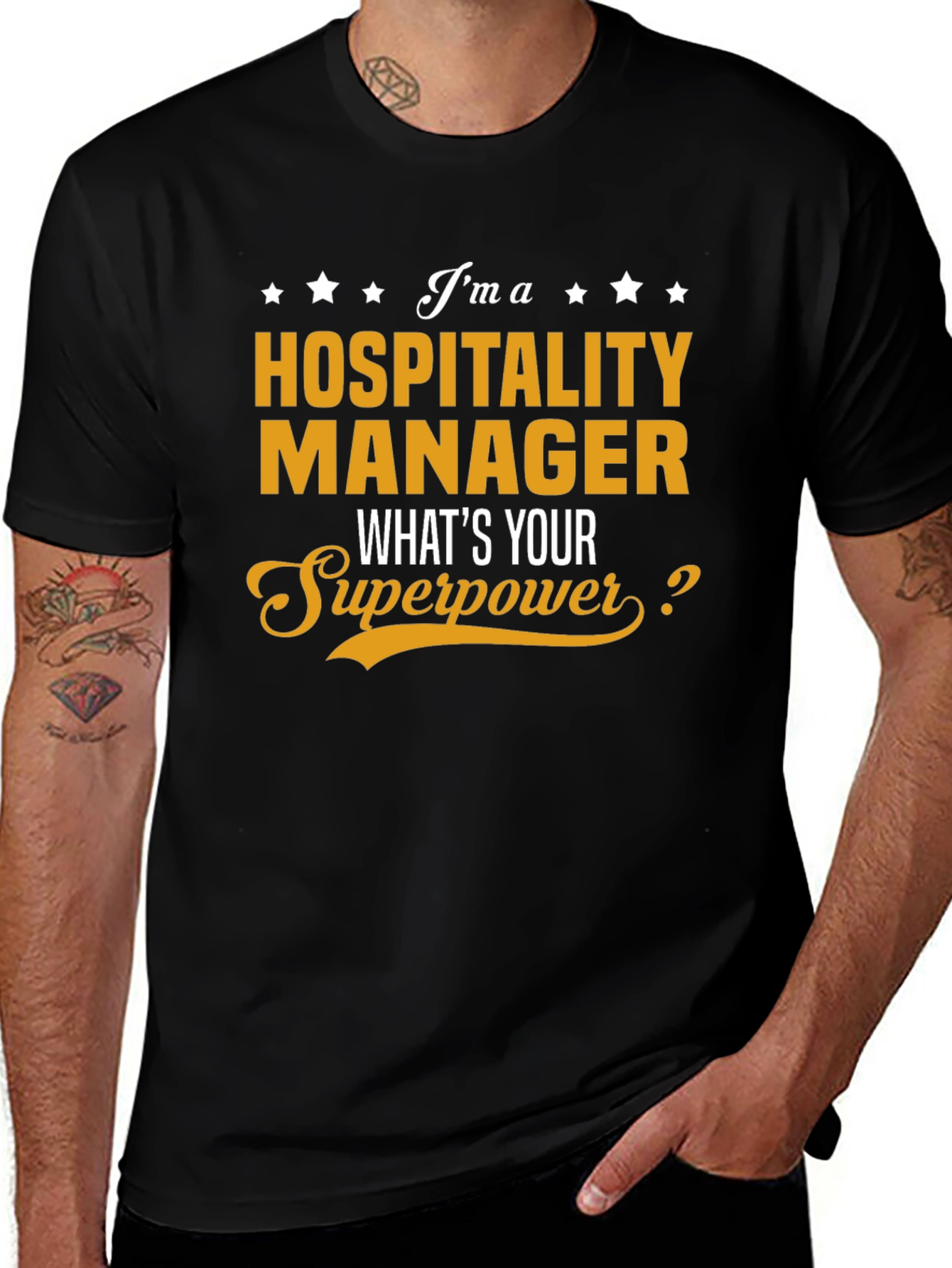 Hospitality Manager Superpower T-Shirt - Job Pride
