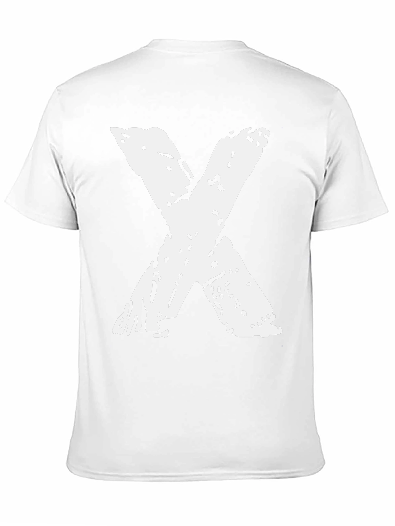 Grunge X Graphic Black T-Shirt