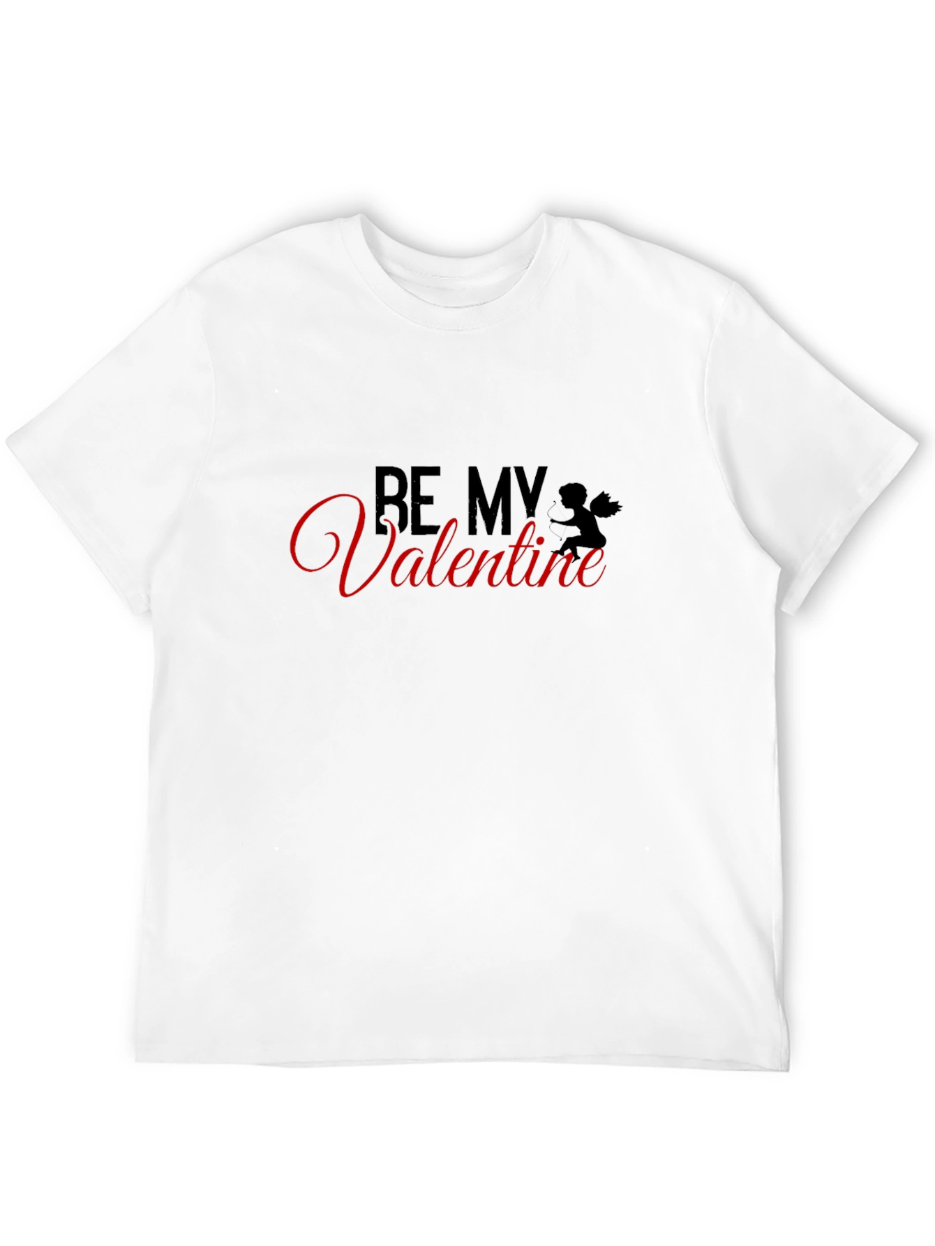Be My Valentine Cupid Graphic T-Shirt