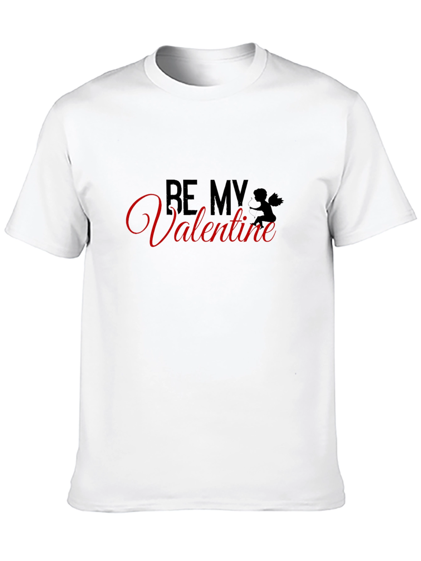 Be My Valentine Cupid Graphic T-Shirt
