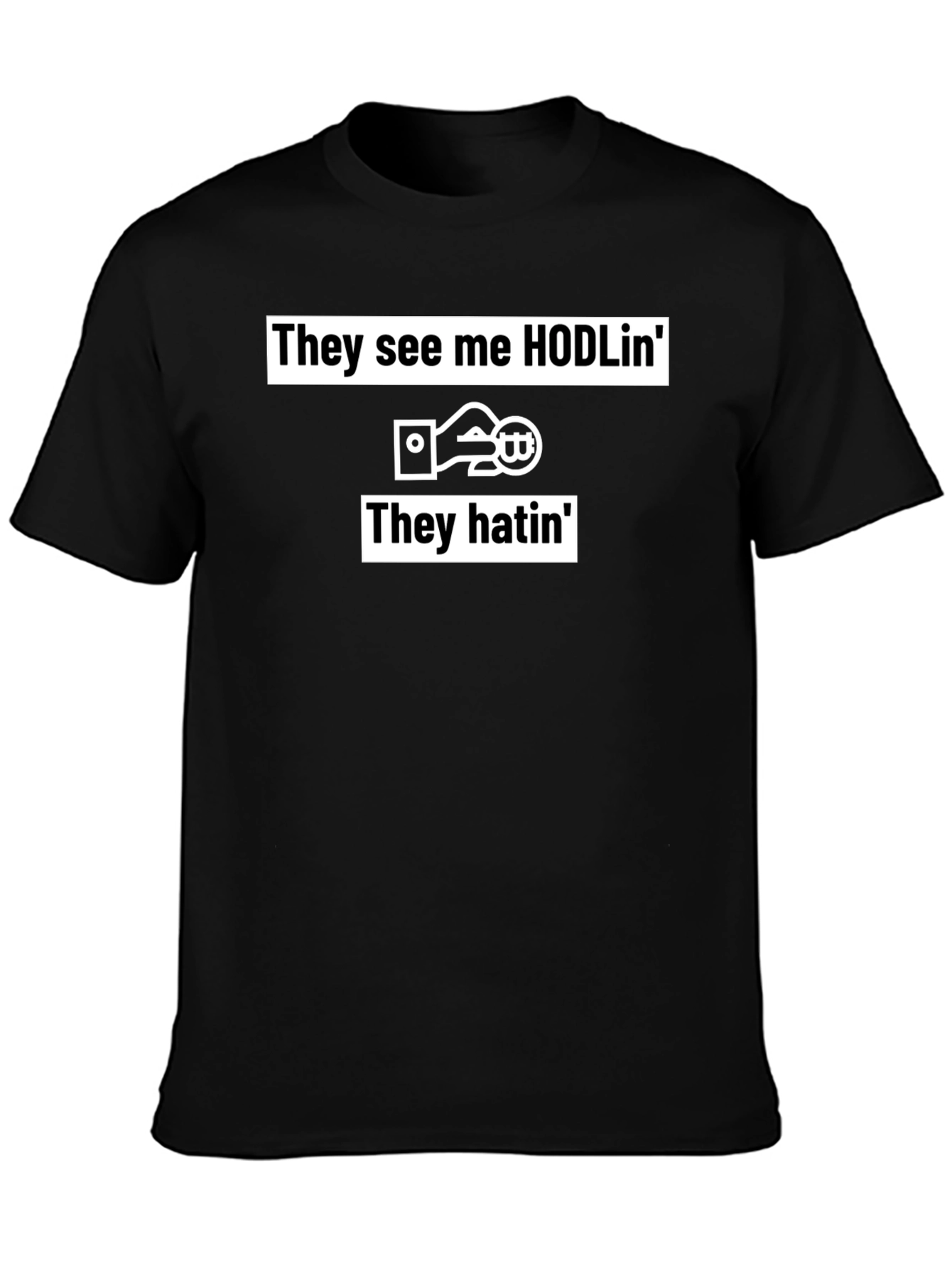 HODL Bitcoin Crypto T-Shirt