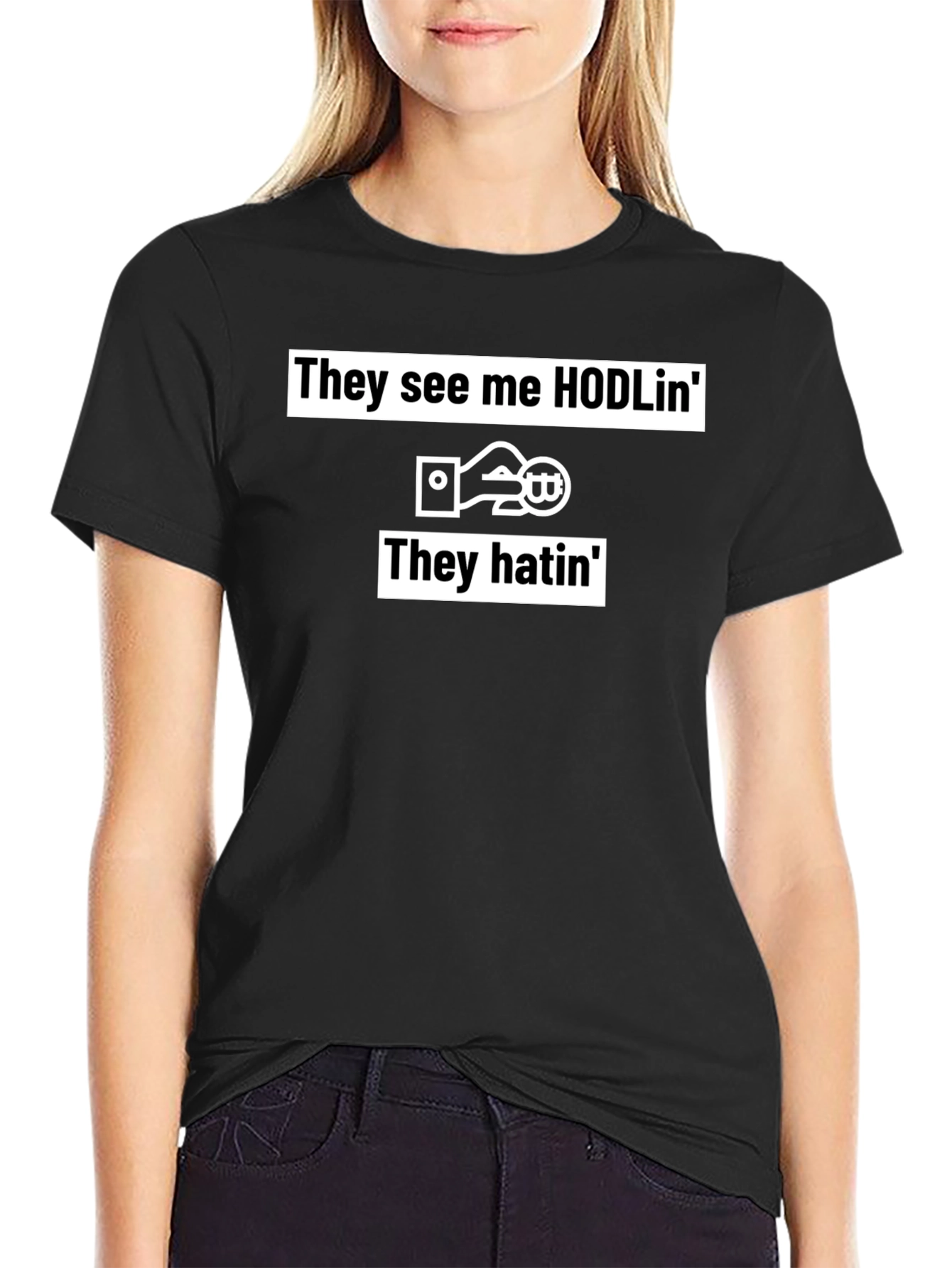 HODL Bitcoin Crypto T-Shirt