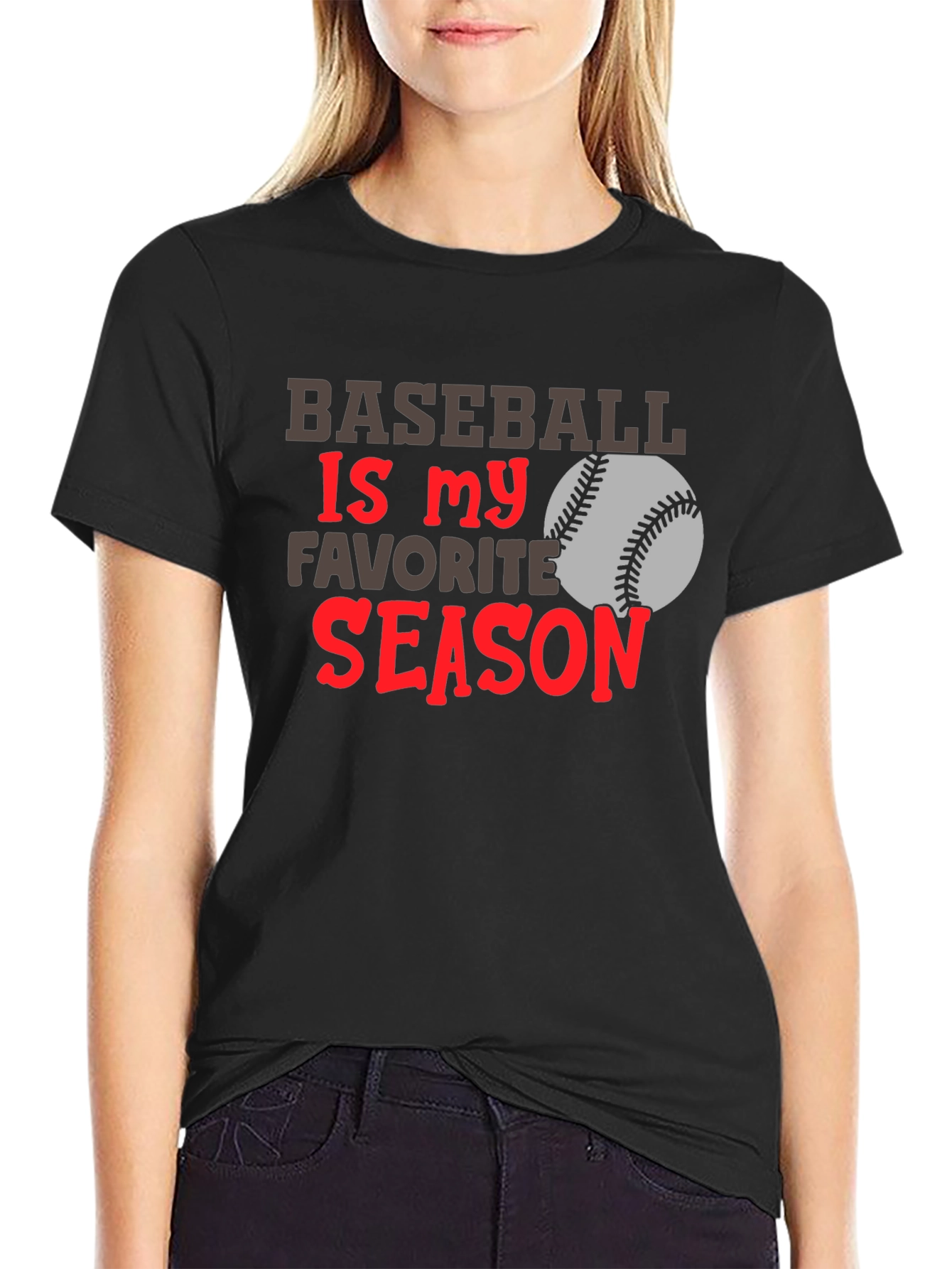 Baseball Is My Favorite Season T-Shirt