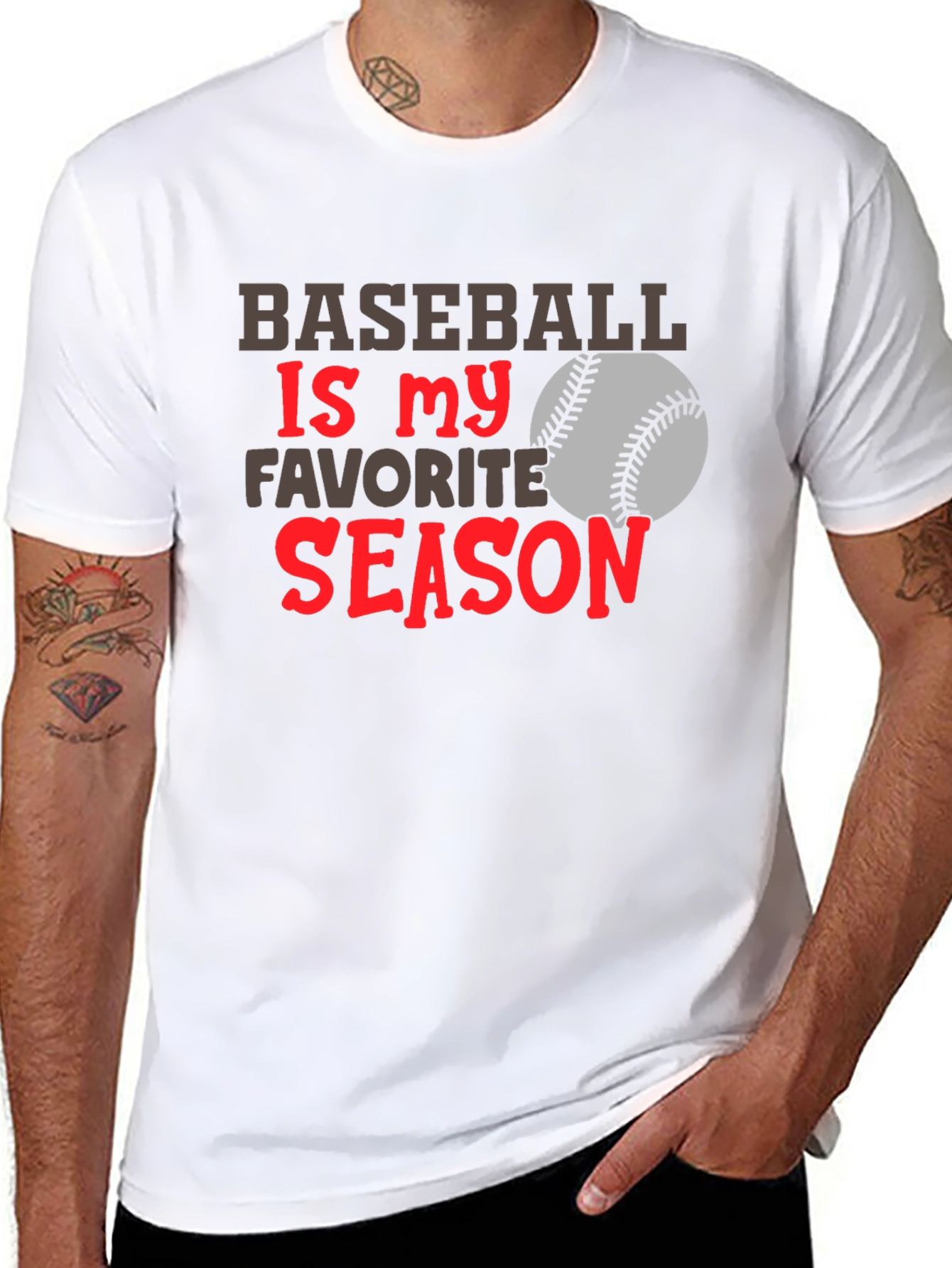 Baseball Is My Favorite Season T-Shirt