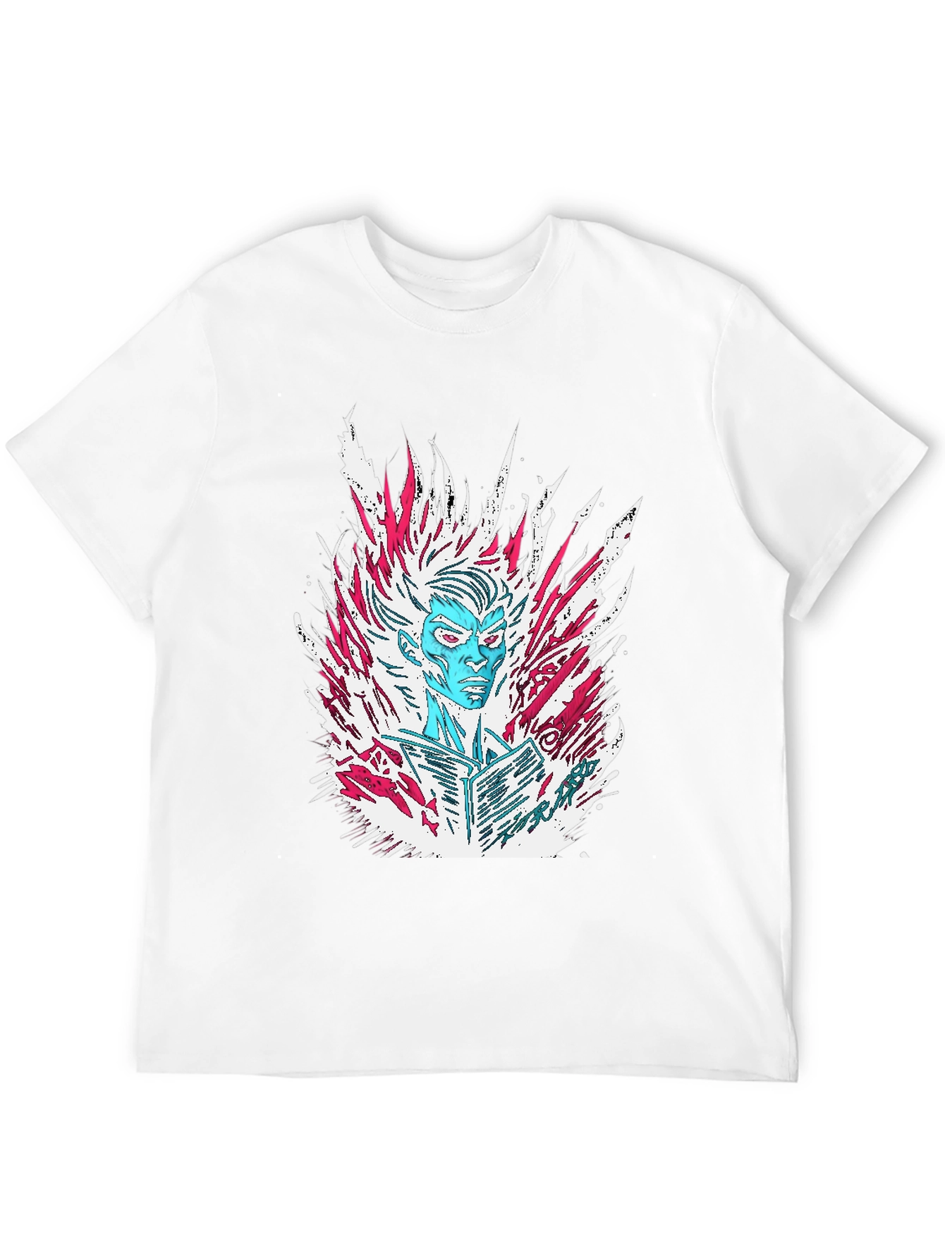 Cool Character Graphic T-Shirt - Black