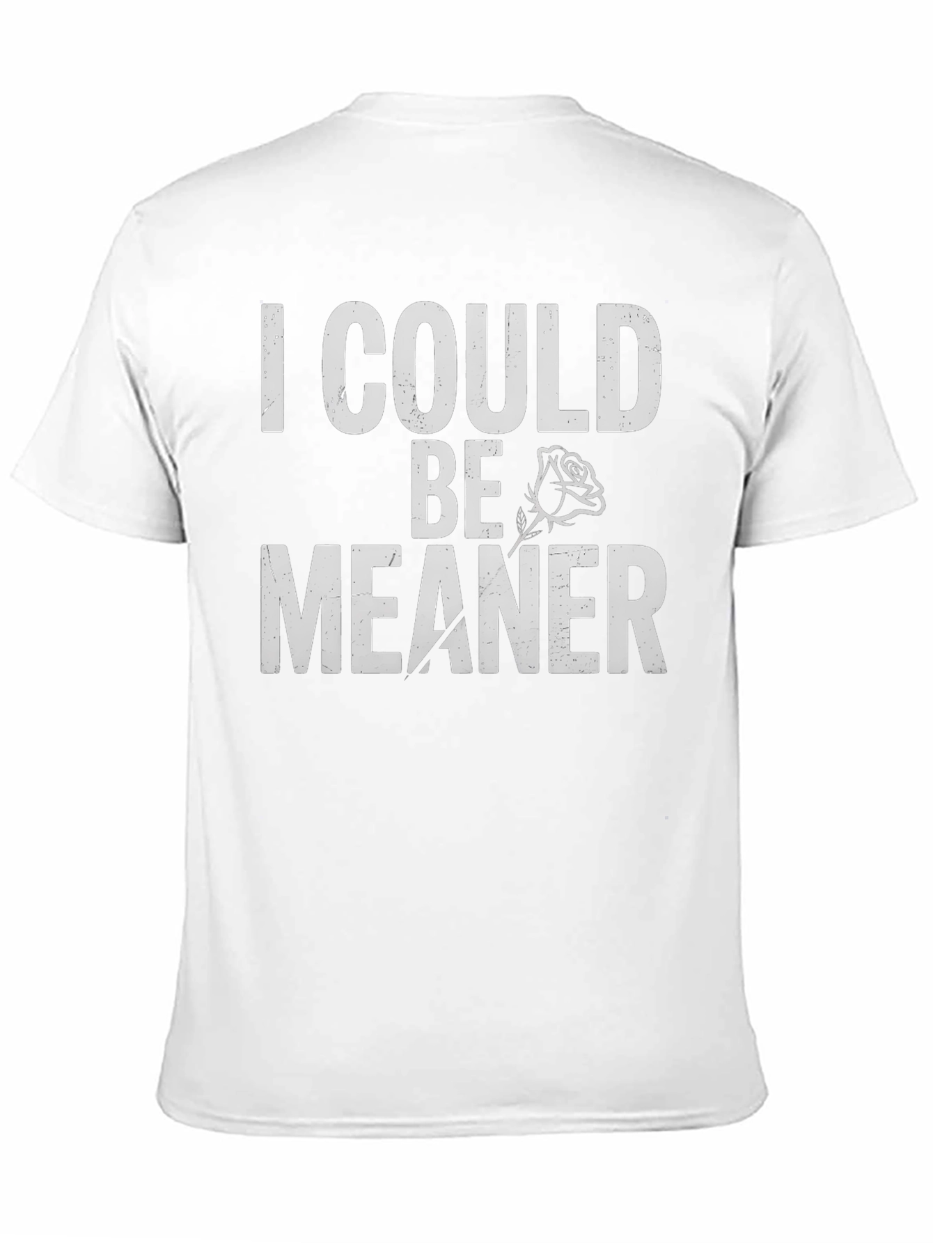 I Could Be Meaner Graphic T-Shirt - Black