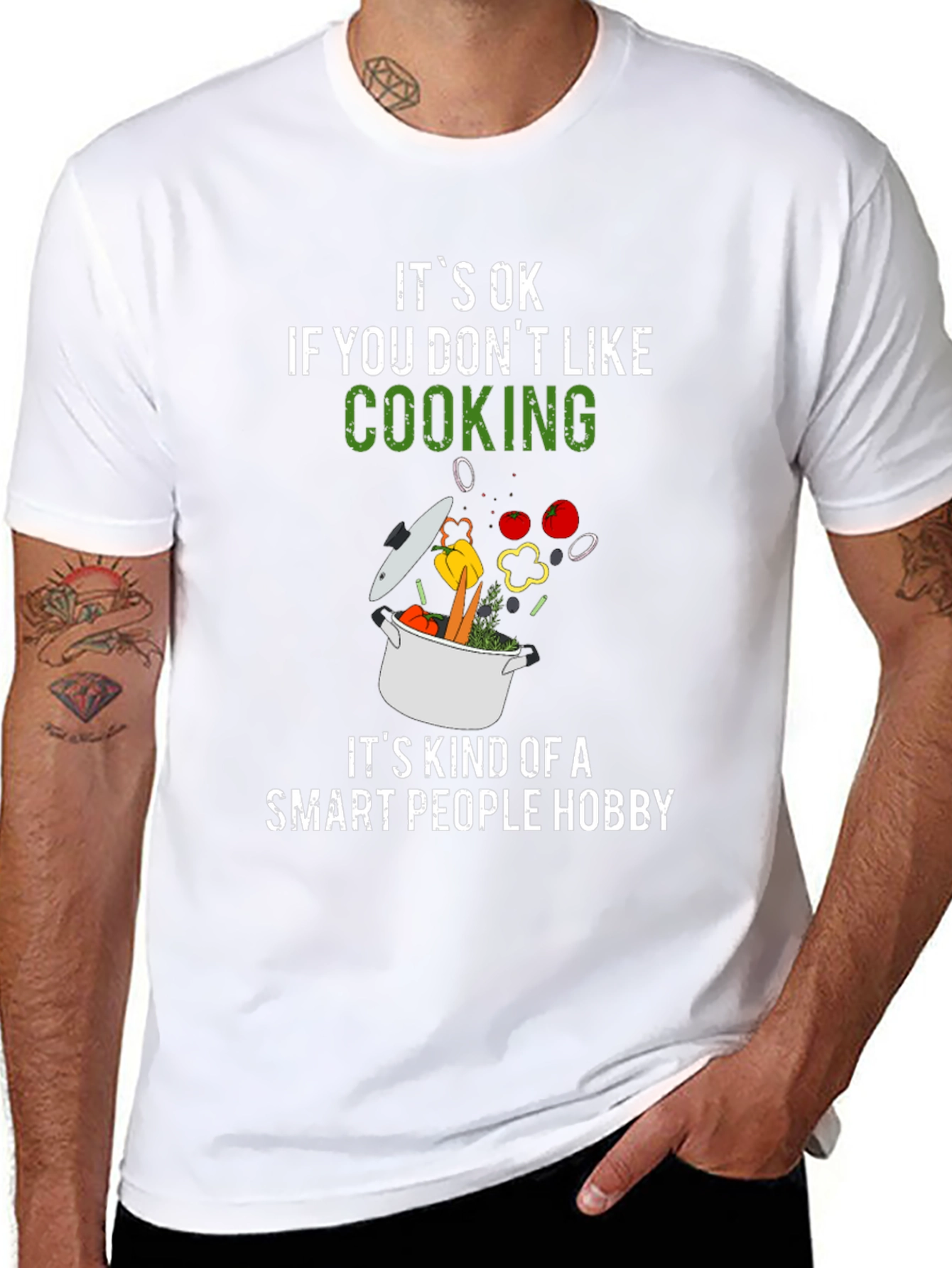 Funny Cooking Smart People Hobby T-Shirt