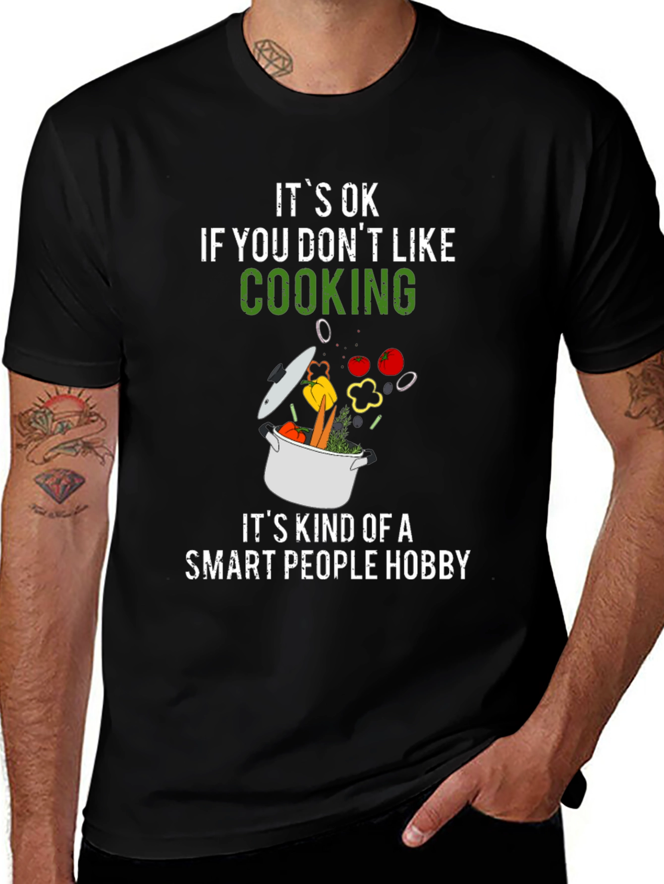 Funny Cooking Smart People Hobby T-Shirt