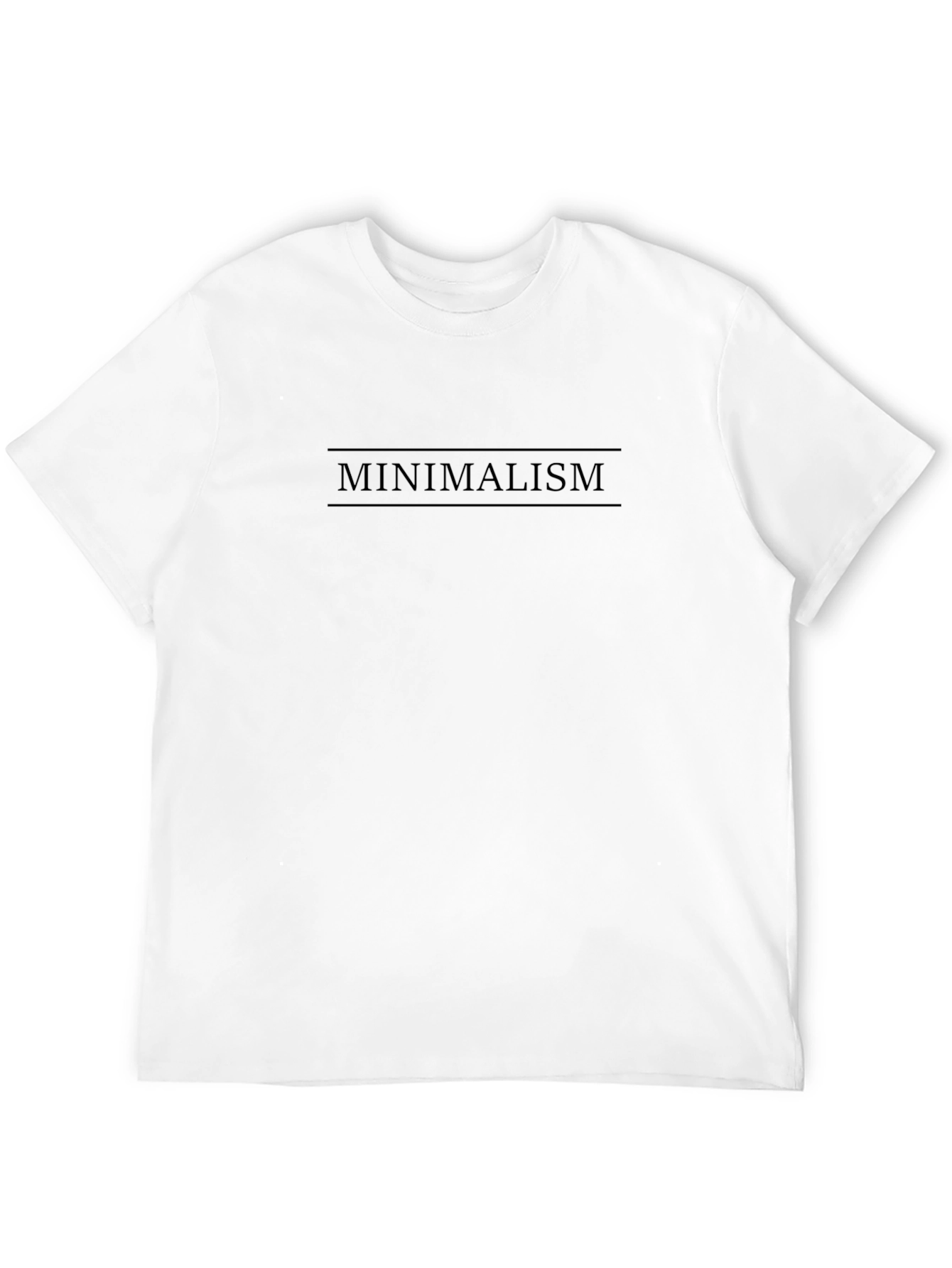 Minimalist Graphic Black T-Shirt