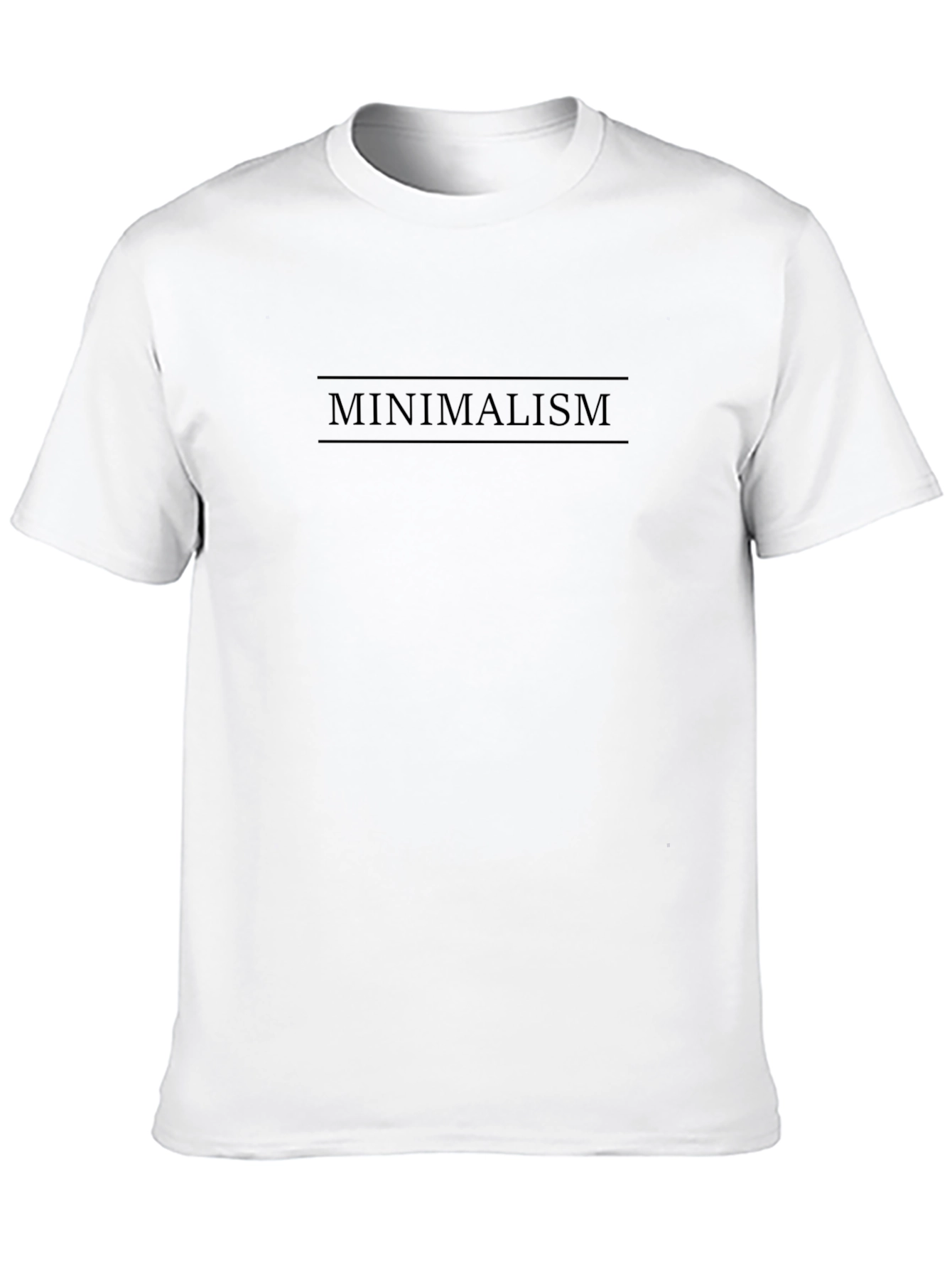 Minimalist Graphic Black T-Shirt