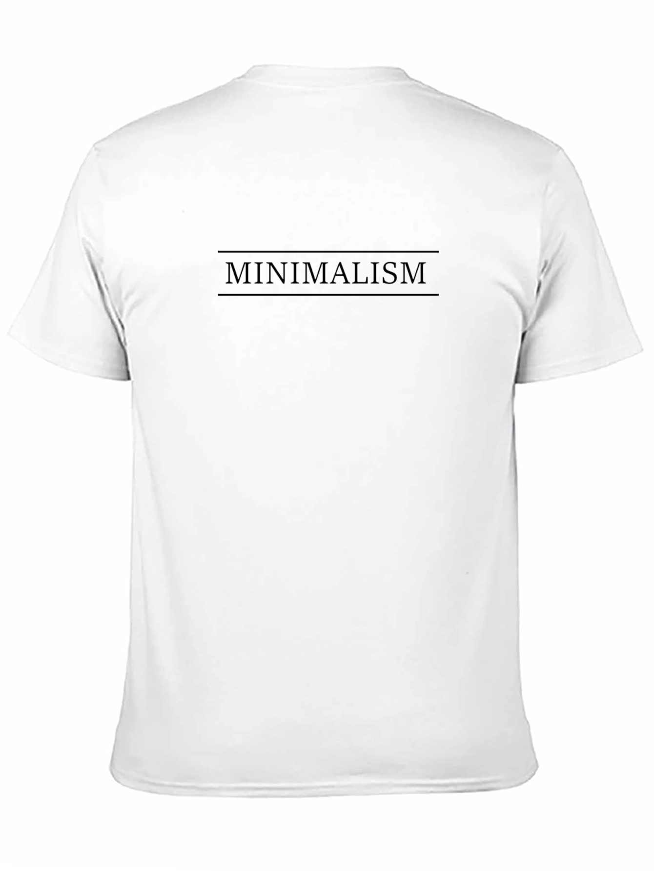 Minimalist Graphic Black T-Shirt
