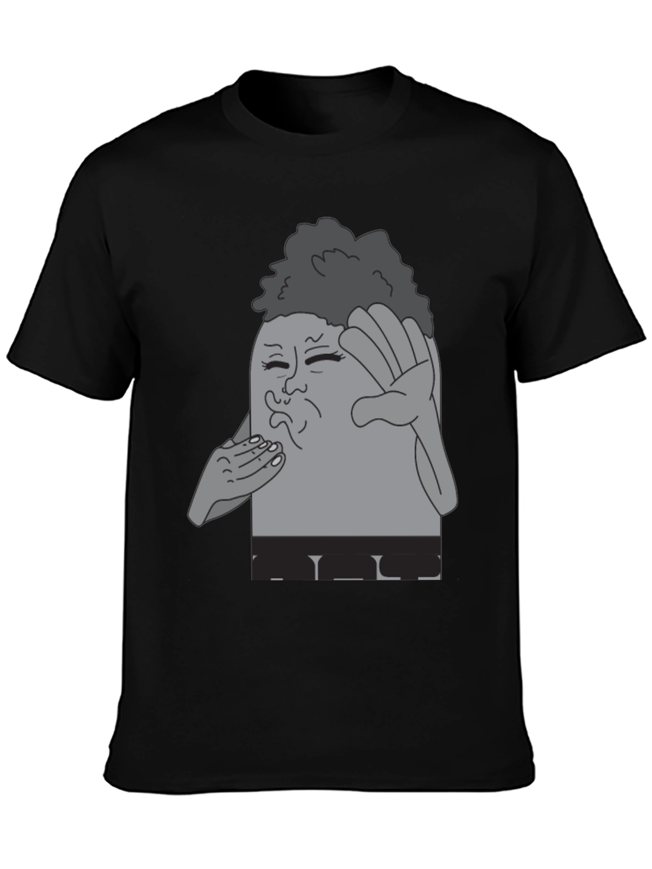 Cartoon Character Graphic T-Shirt