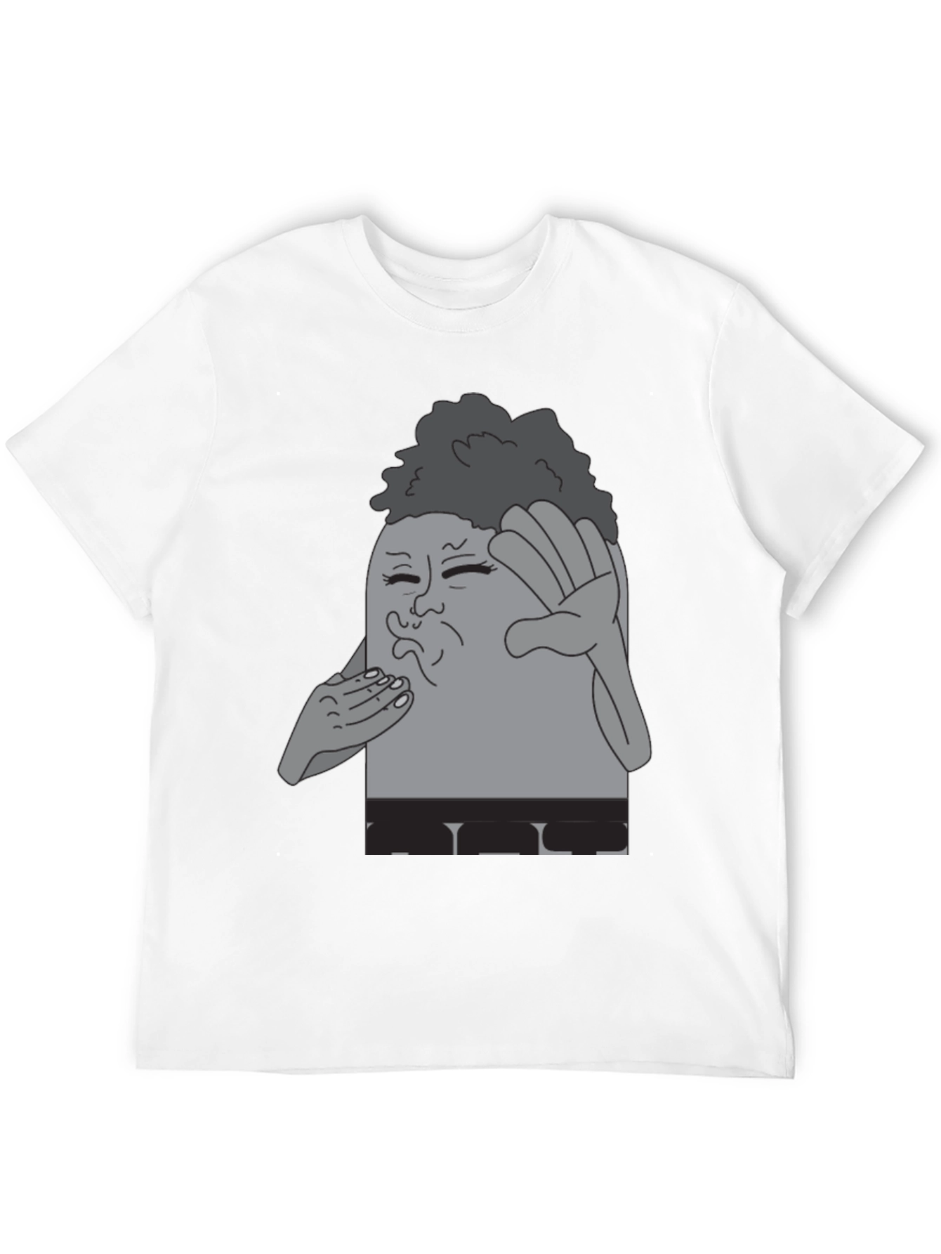 Cartoon Character Graphic T-Shirt