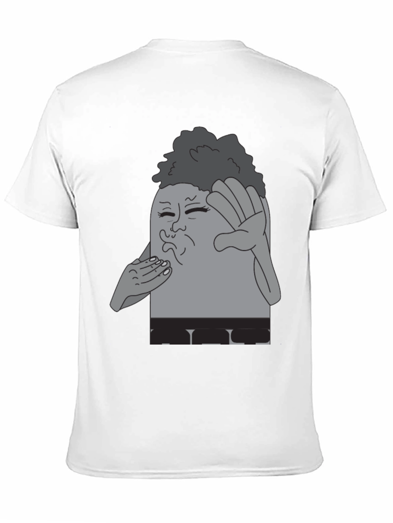 Cartoon Character Graphic T-Shirt