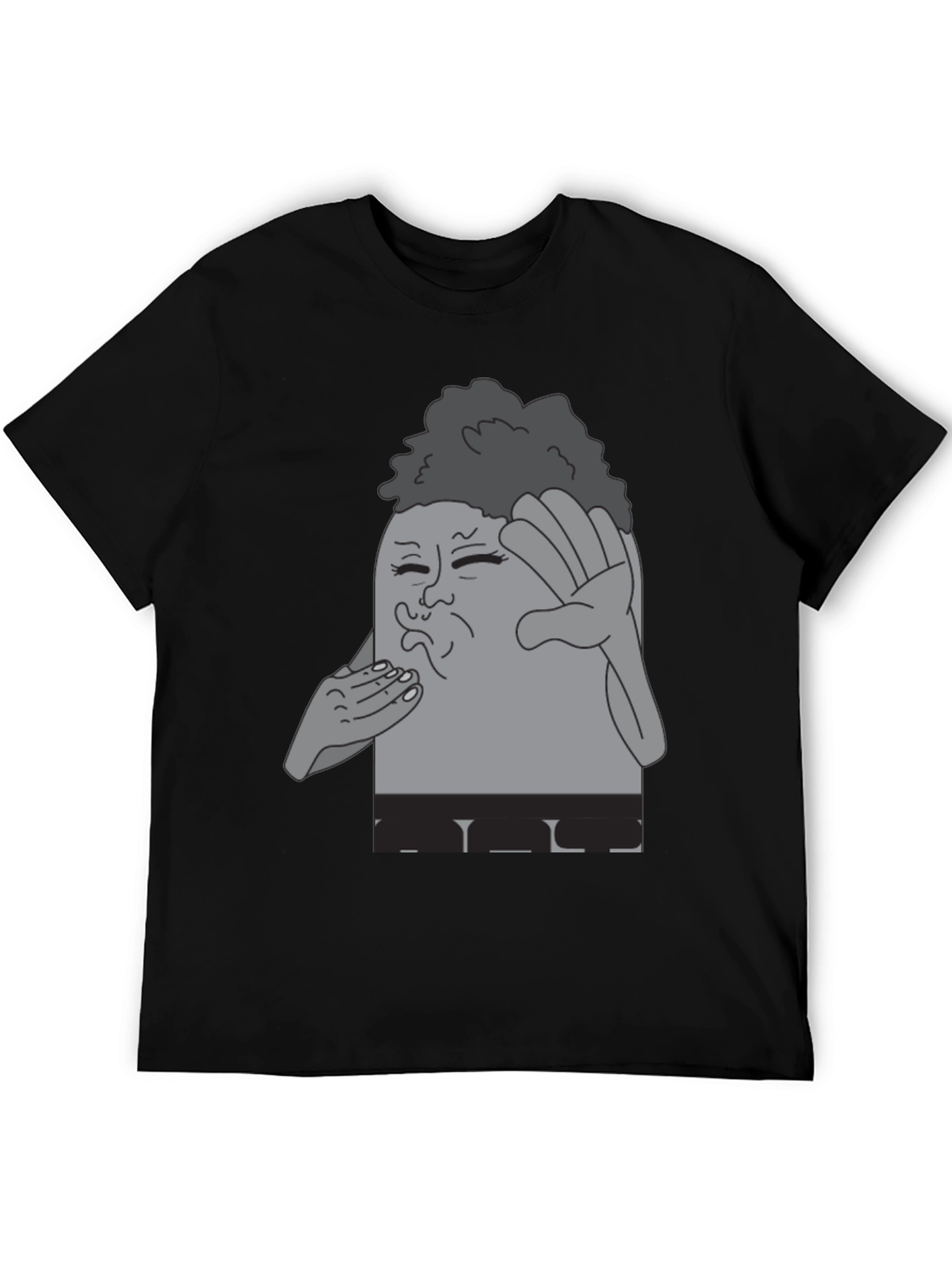 Cartoon Character Graphic T-Shirt