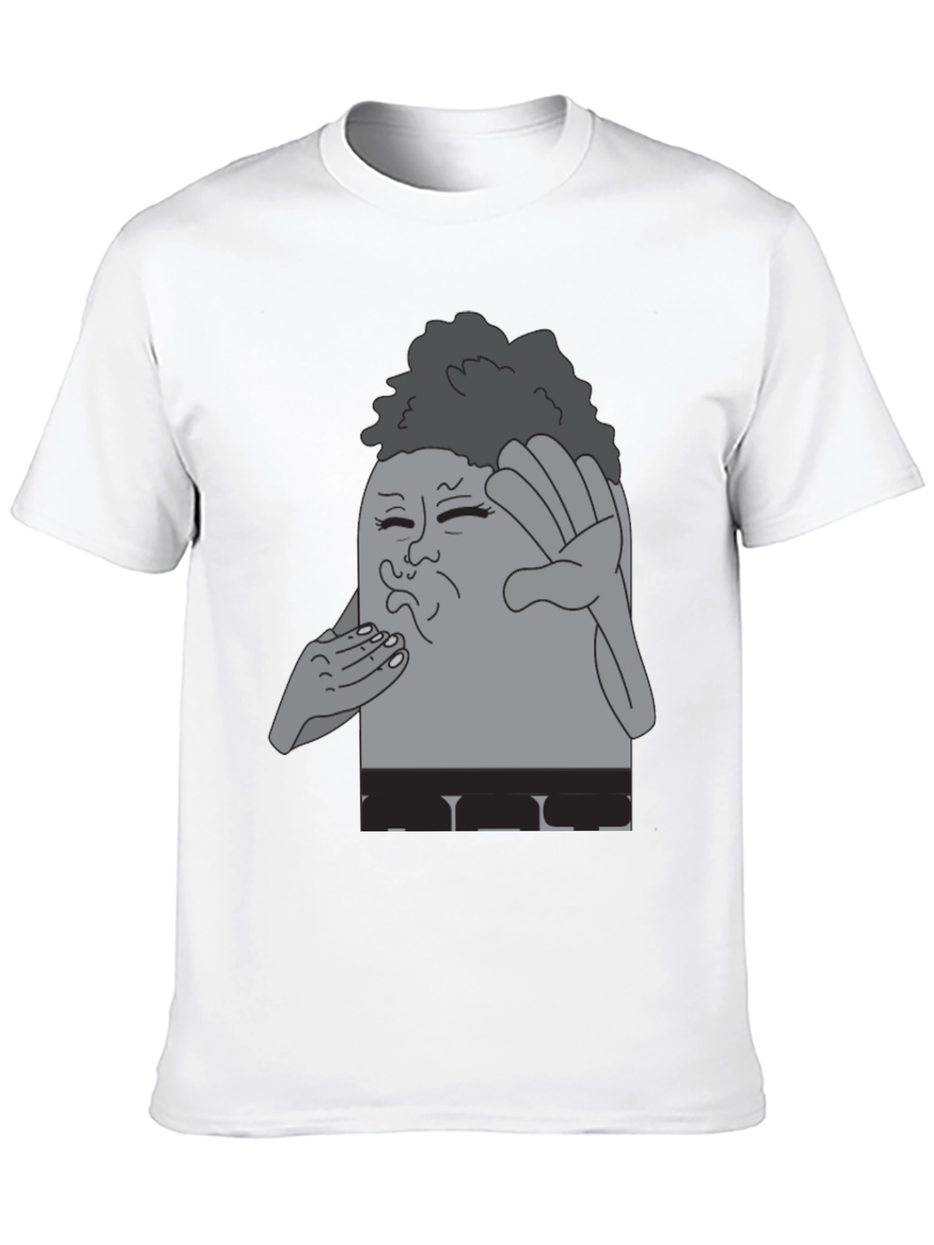 Cartoon Character Graphic T-Shirt