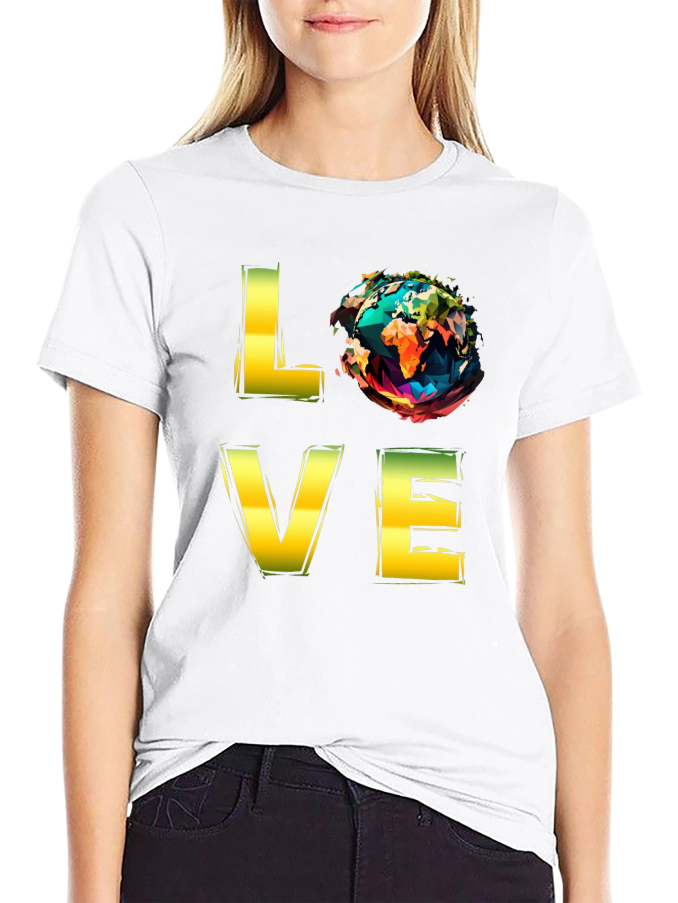 Love Earth Graphic Tee - Eco Friendly Design