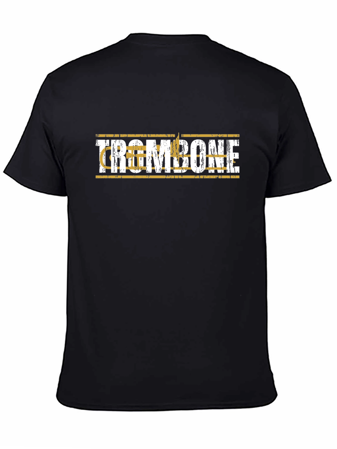 Trombone Music T-Shirt - Novelty Band Tee