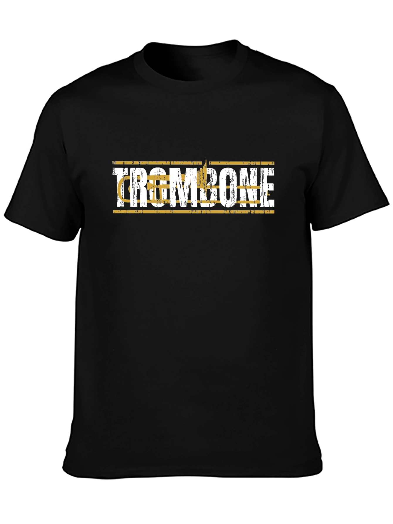 Trombone Music T-Shirt - Novelty Band Tee