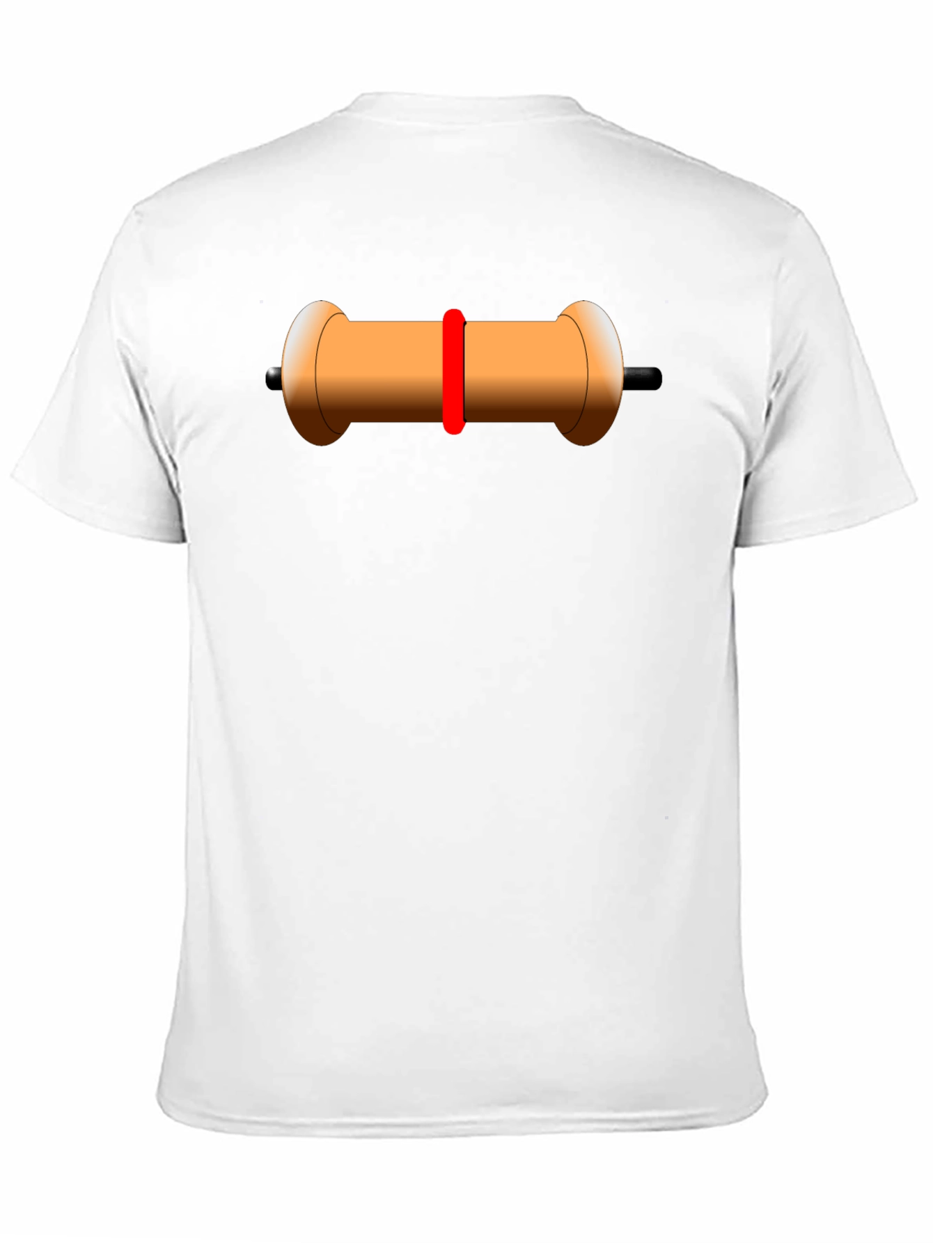 Resistor Graphic Tee - Electronic Component Shirt