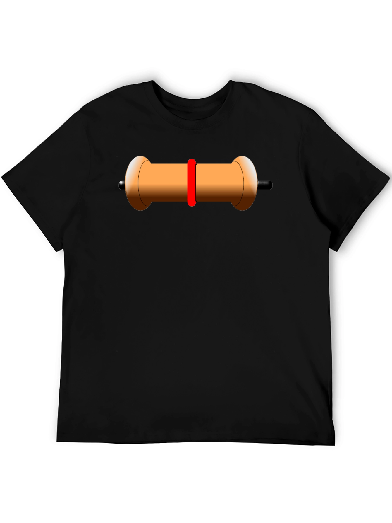 Resistor Graphic Tee - Electronic Component Shirt