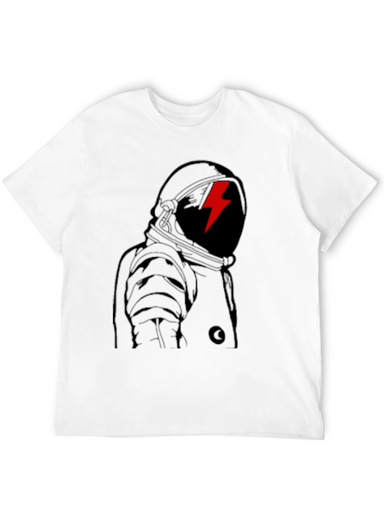 Astronaut Graphic Tee - Mens Black T-Shirt