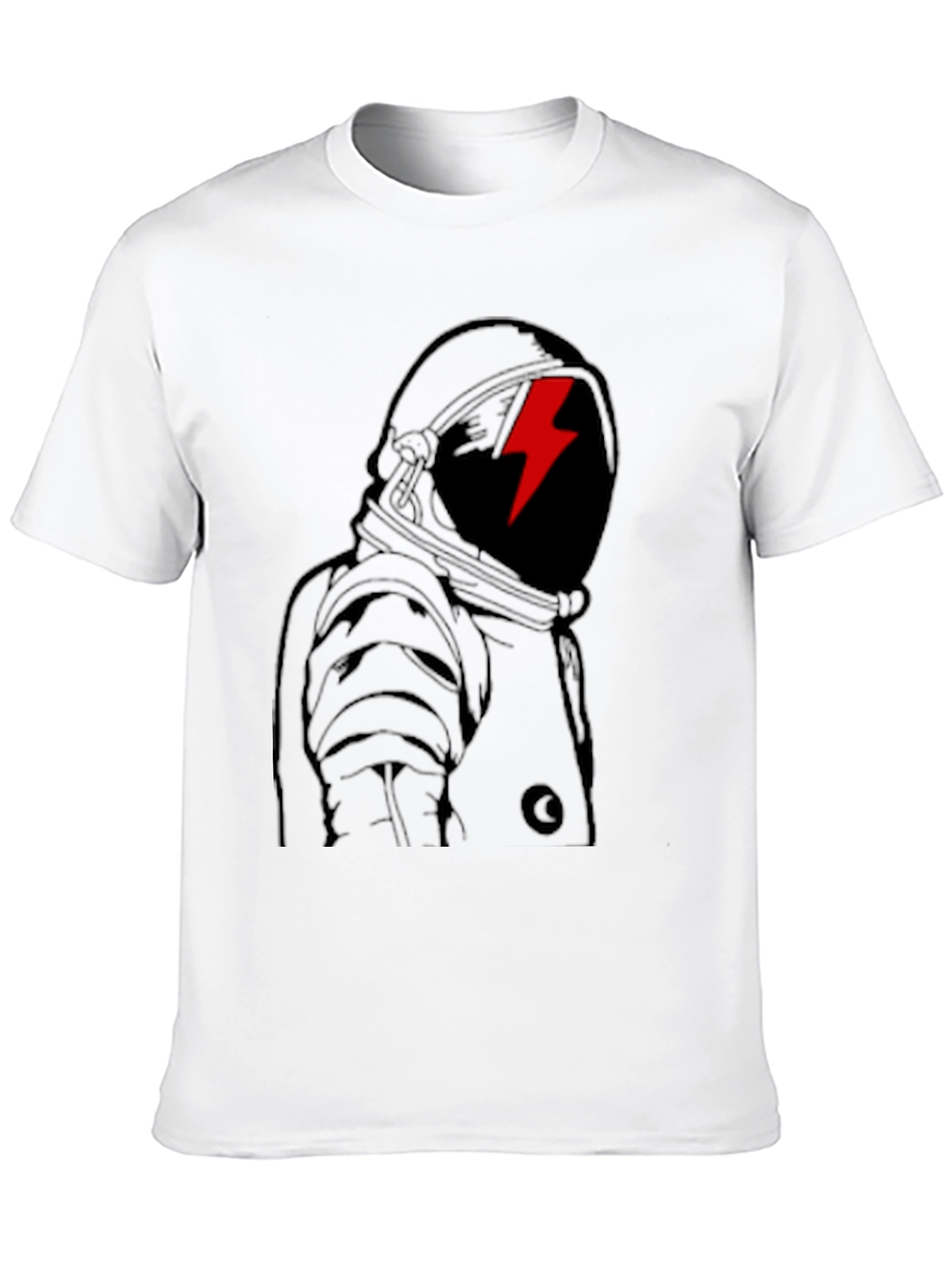 Astronaut Graphic Tee - Mens Black T-Shirt