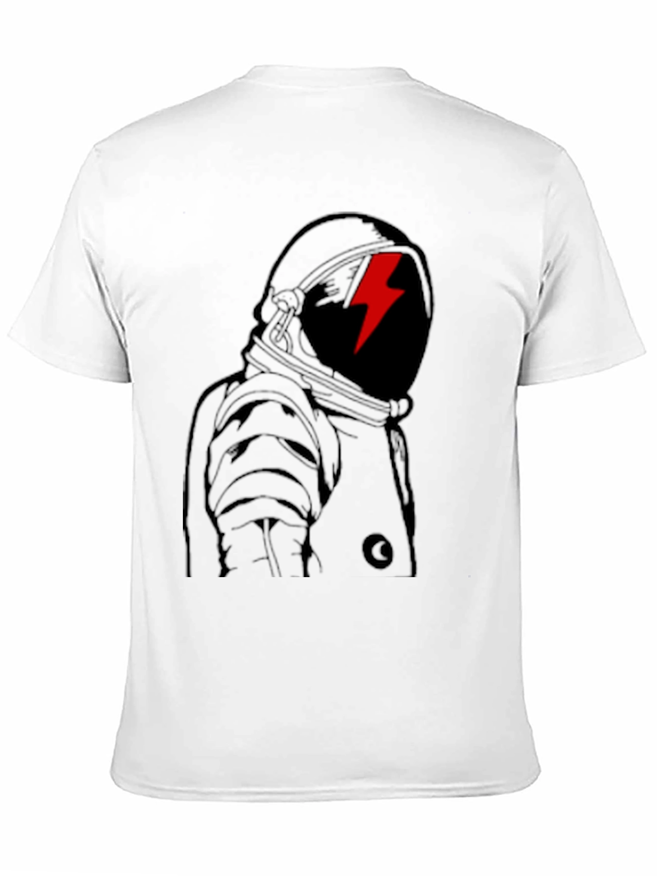 Astronaut Graphic Tee - Mens Black T-Shirt