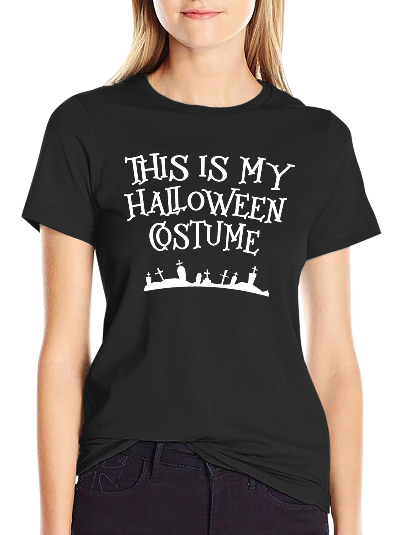 Halloween Costume T-Shirt Spooky Design