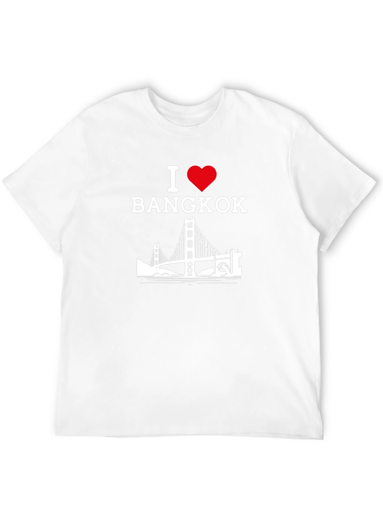 I Heart Bangkok Graphic T-Shirt - Black