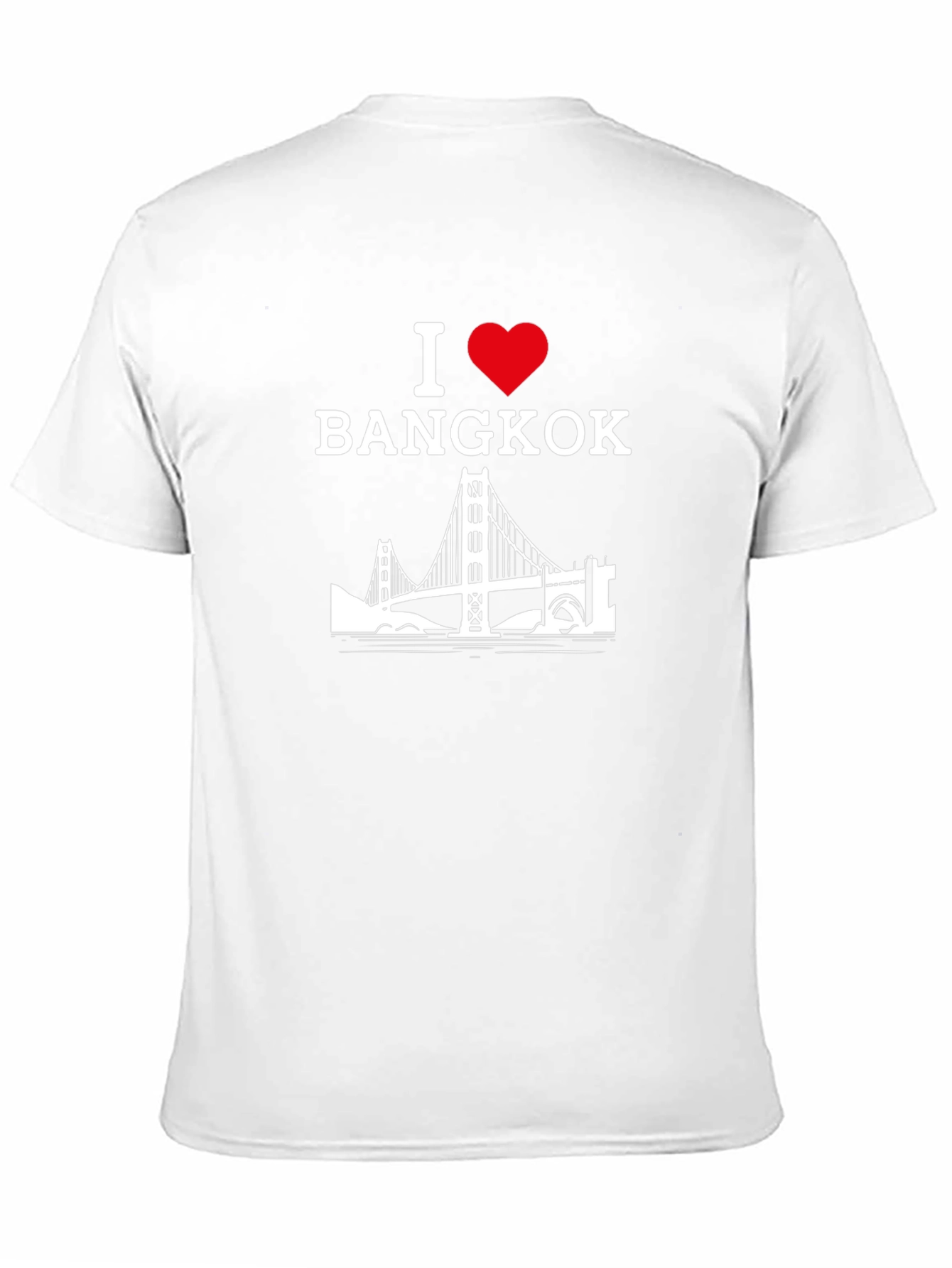 I Heart Bangkok Graphic T-Shirt - Black