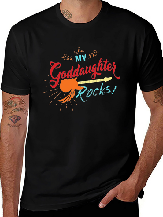 My Goddaughter Rocks! Guitar Graphic Tee