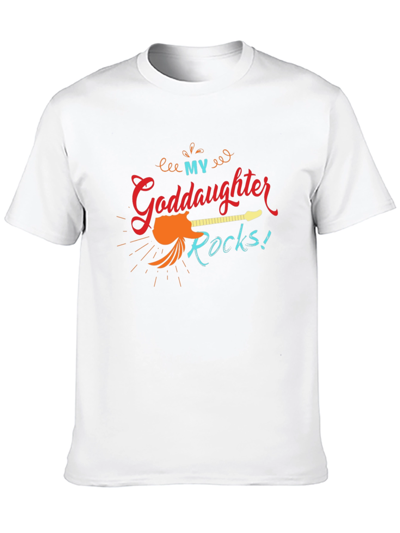My Goddaughter Rocks! Guitar Graphic Tee