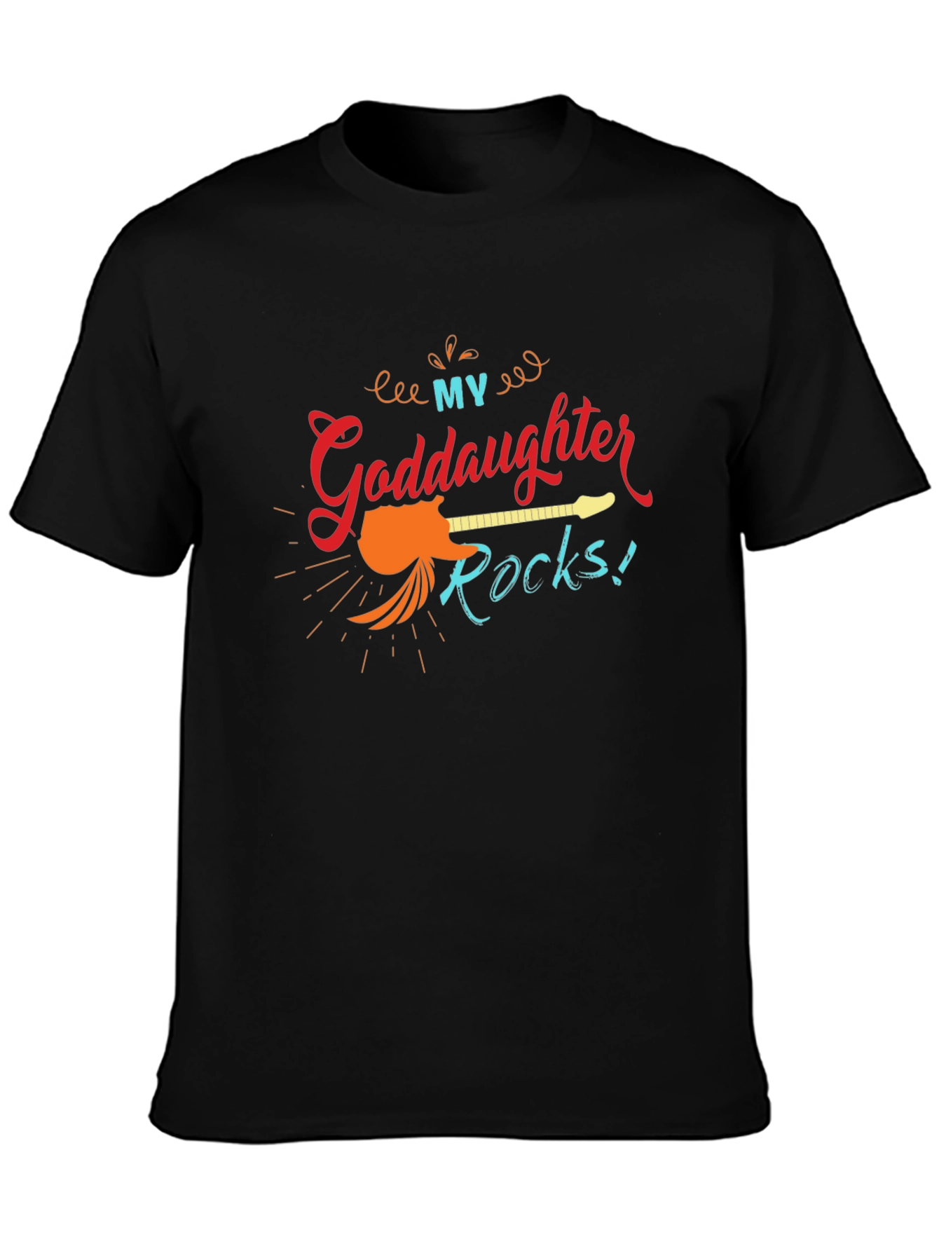 My Goddaughter Rocks! Guitar Graphic Tee