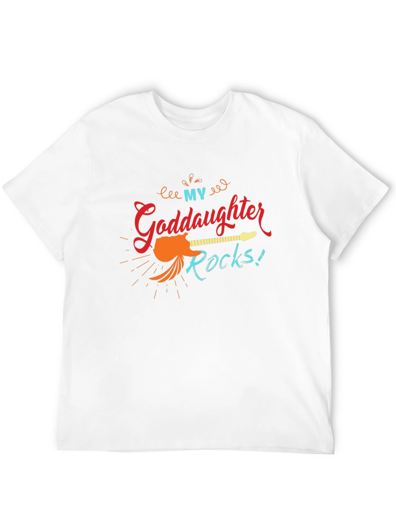My Goddaughter Rocks! Guitar Graphic Tee